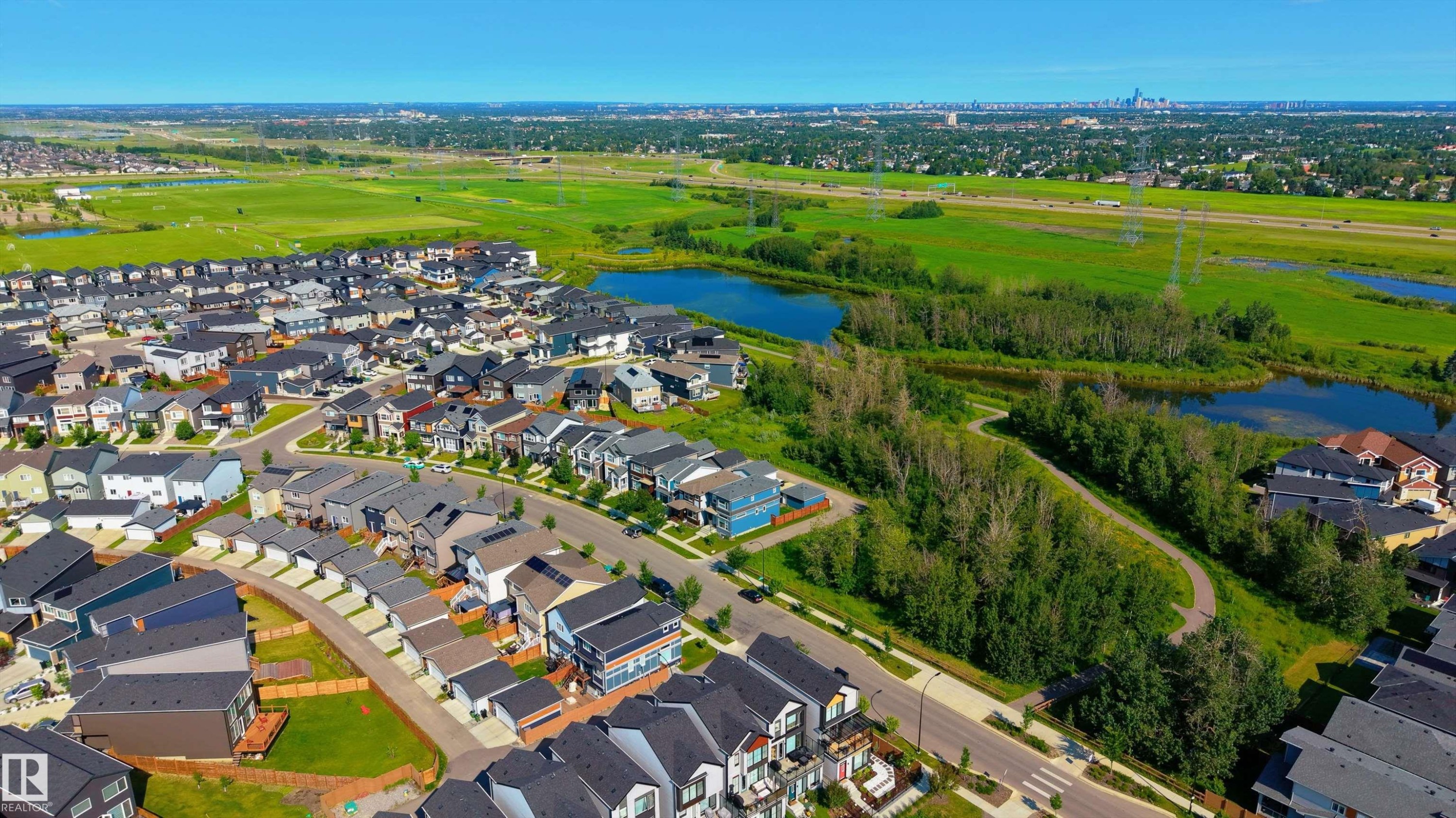 516 37 Street Sw, Edmonton, AB - Outdoor With View