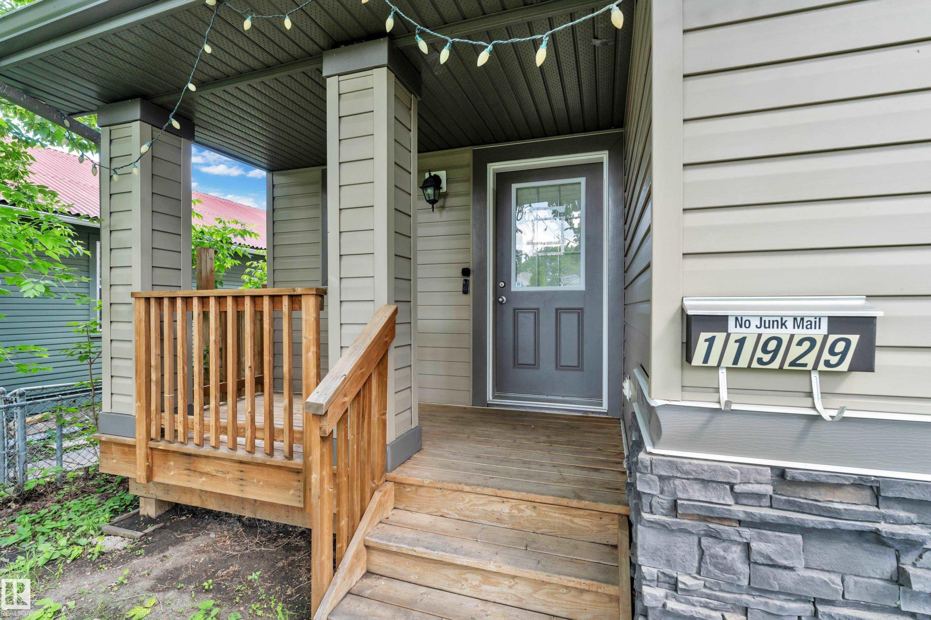 11929 63 Street Nw, Edmonton, AB - Outdoor With Deck Patio Veranda With Exterior