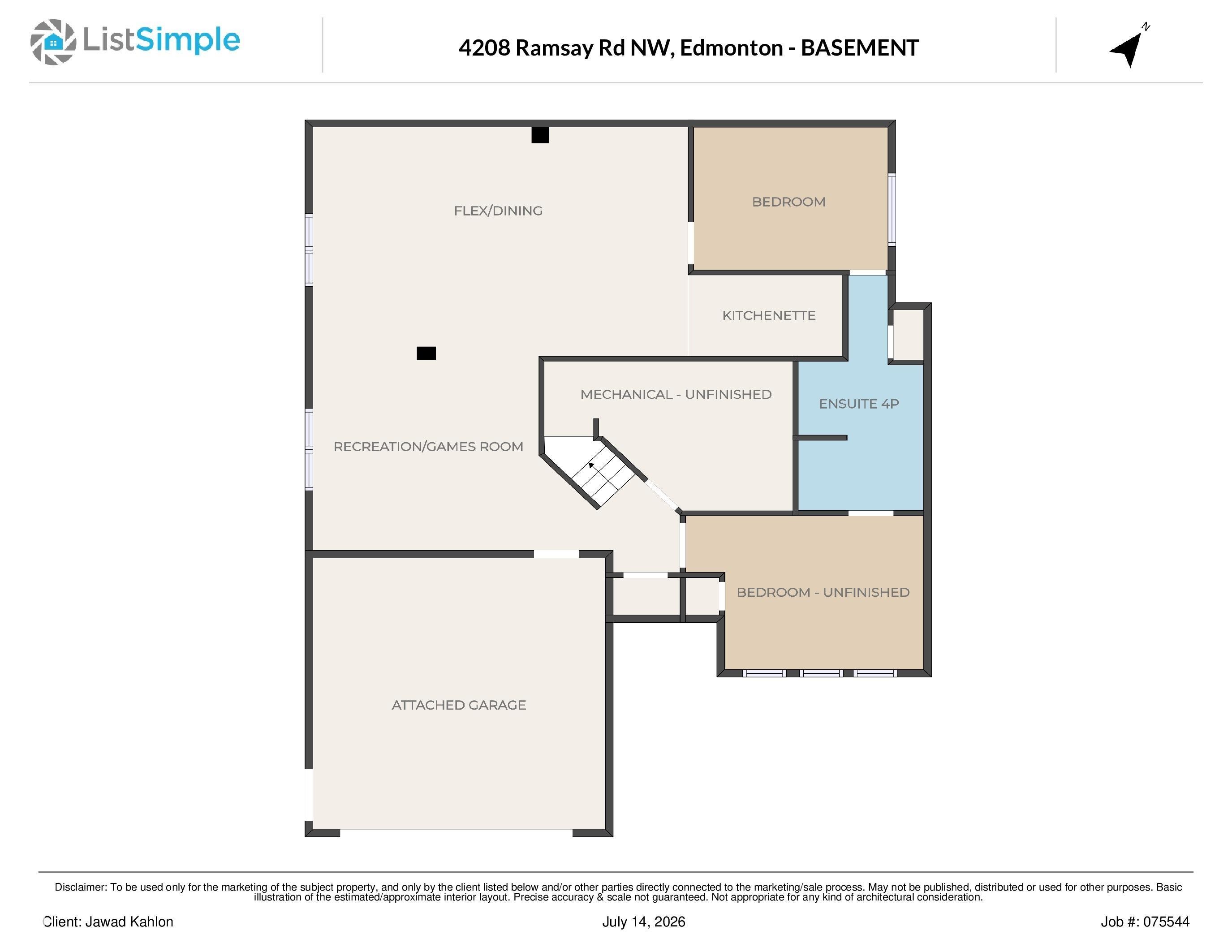 Floor plan - 4208 Ramsay Road Nw, Edmonton, AB - Other
