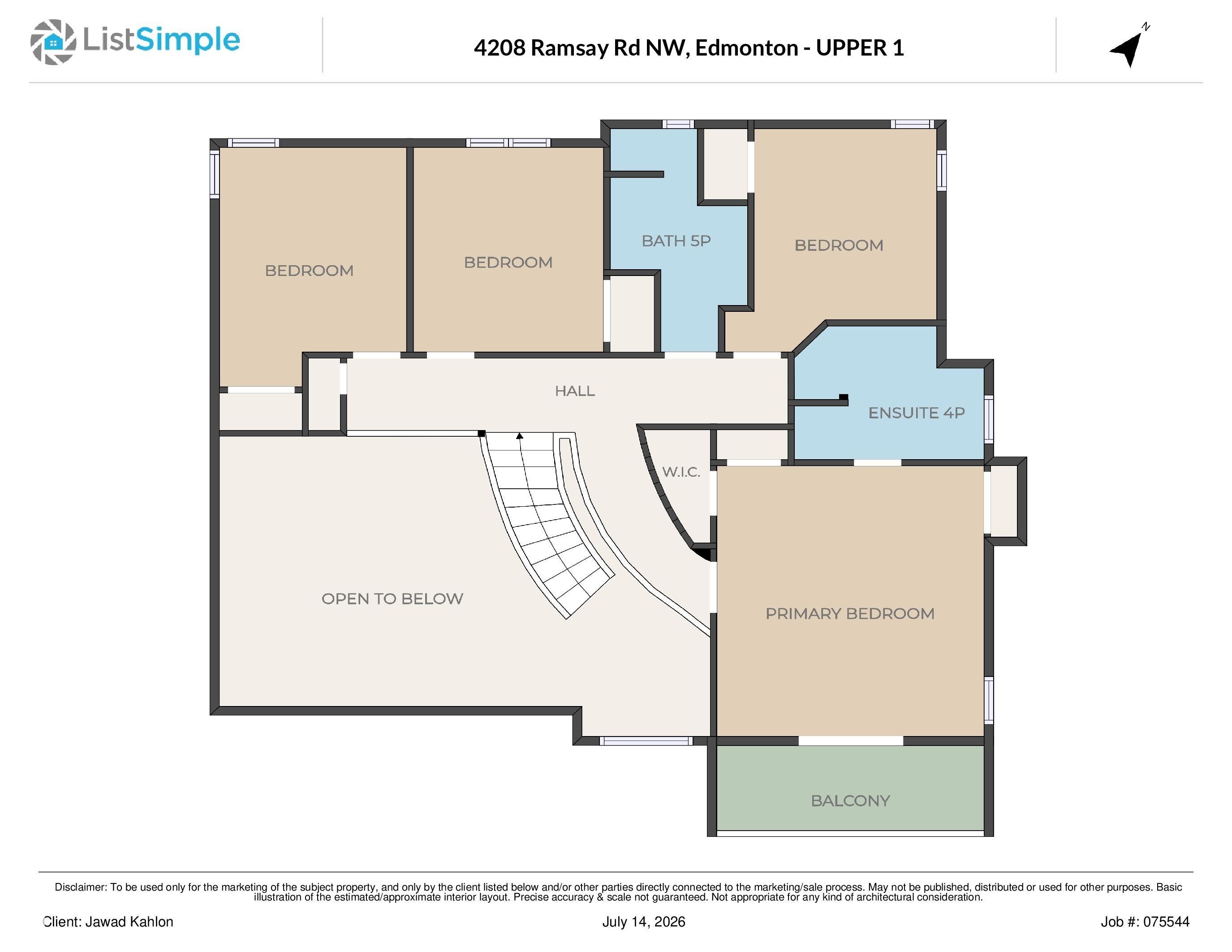 Floor plan - 4208 Ramsay Road Nw, Edmonton, AB - Other