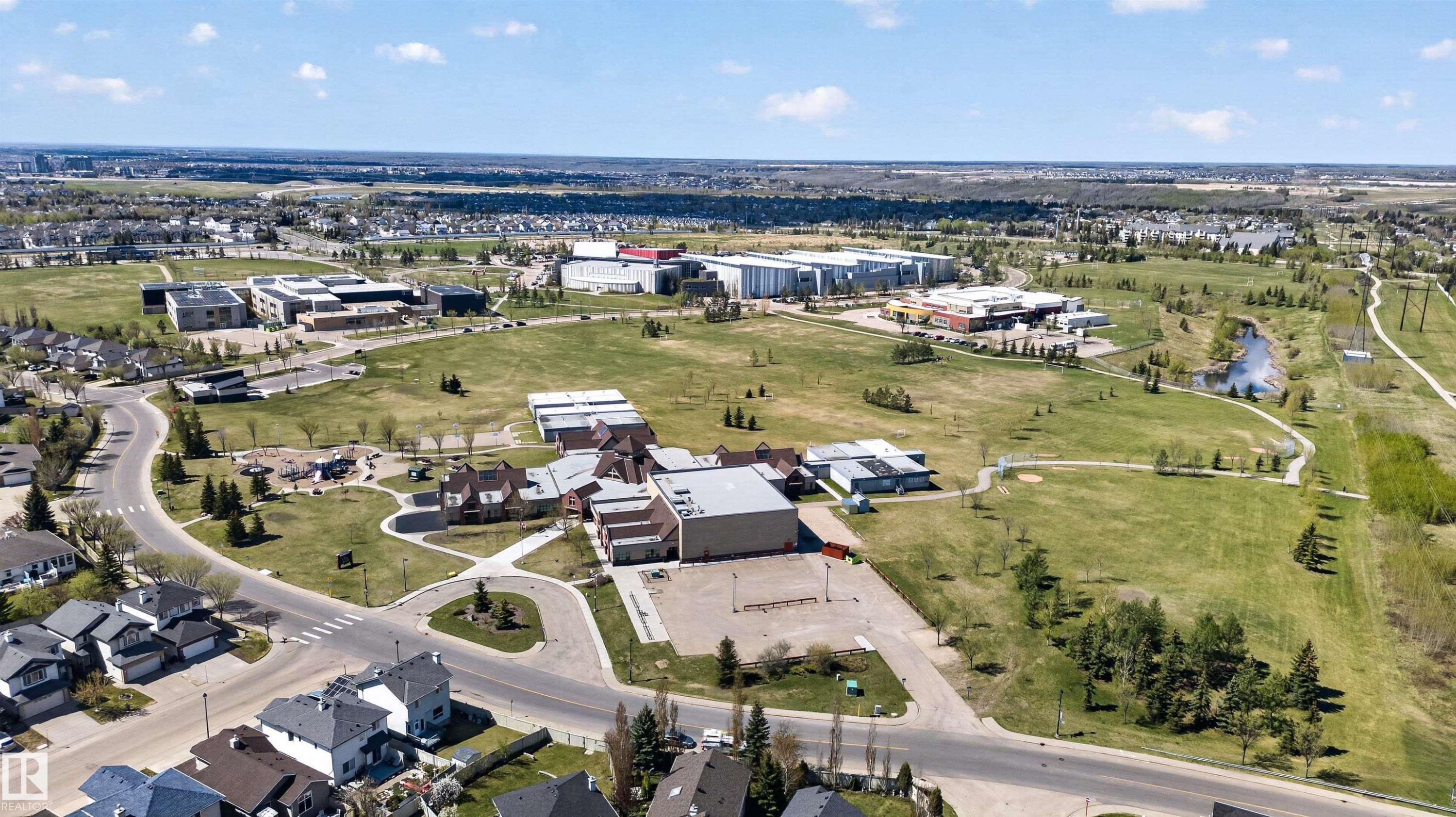 #110 2903 Rabbit Hill Rd Nw, Edmonton, AB - Outdoor With View