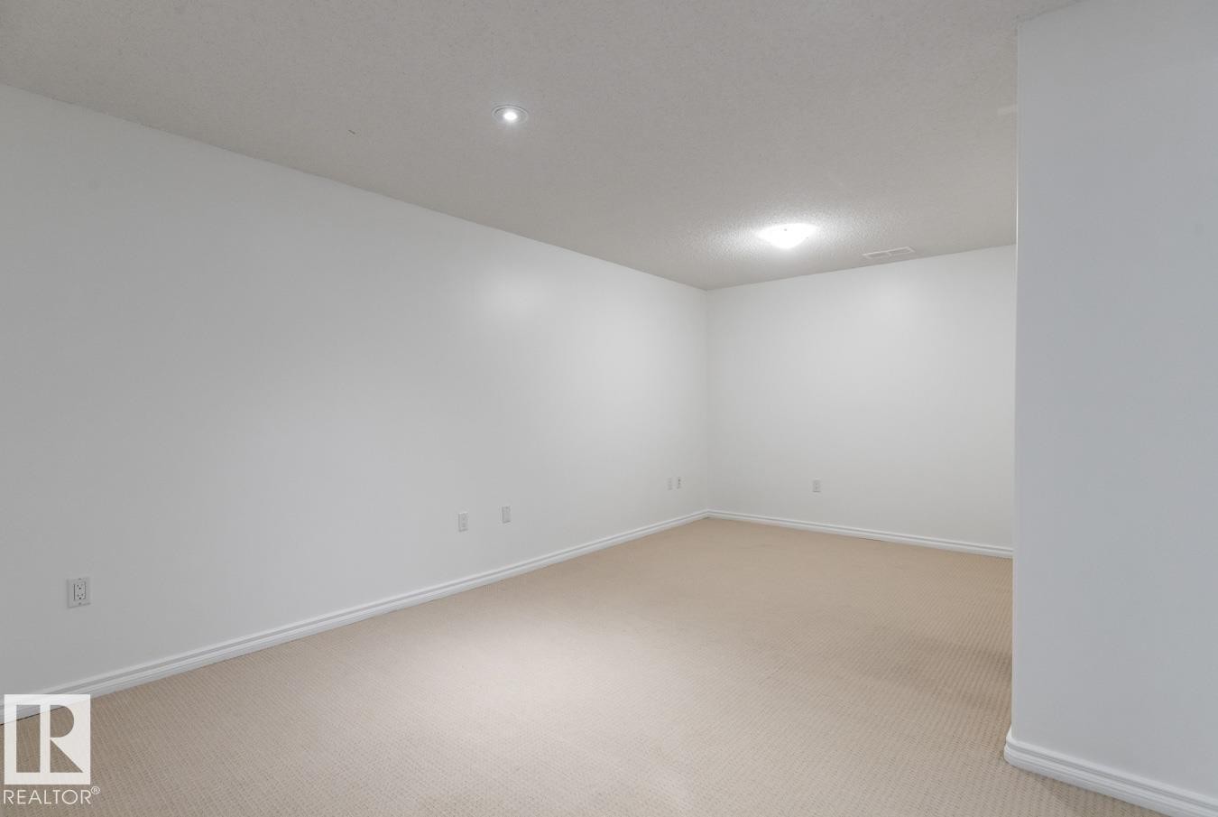 Recreation Room In The Basement. - 4717 60 Street, Beaumont, AB