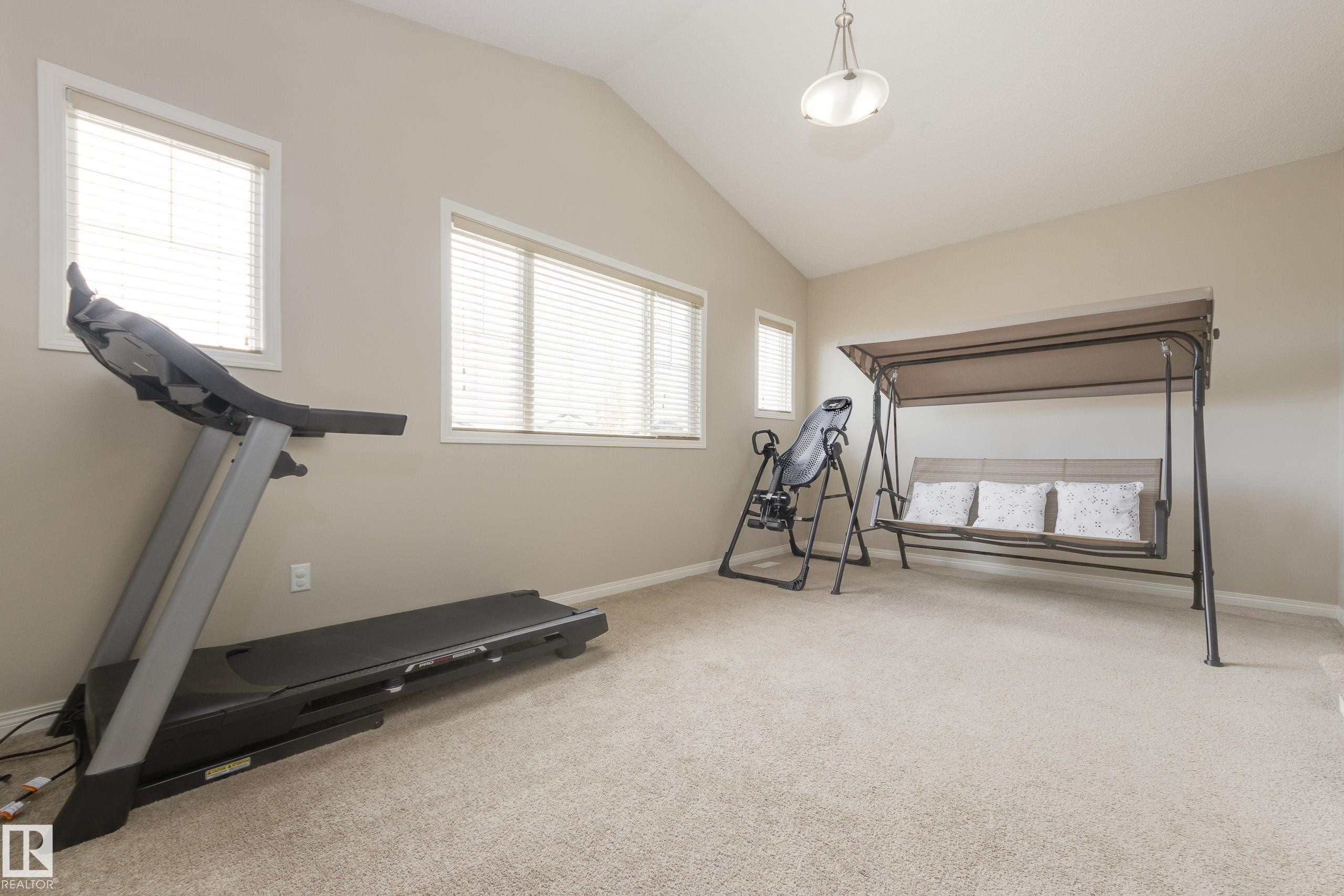 1939 118 Street, Edmonton, AB - Indoor Photo Showing Gym Room