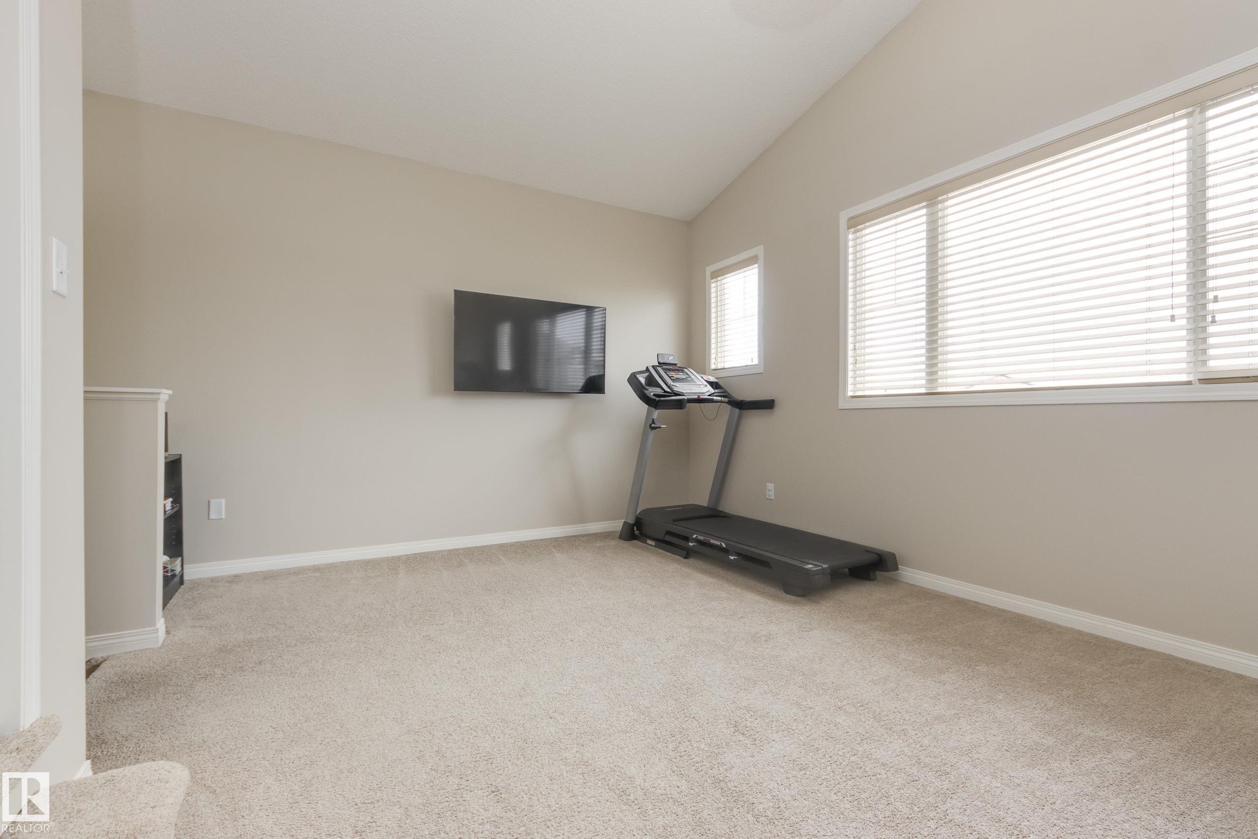 1939 118 Street, Edmonton, AB - Indoor Photo Showing Gym Room