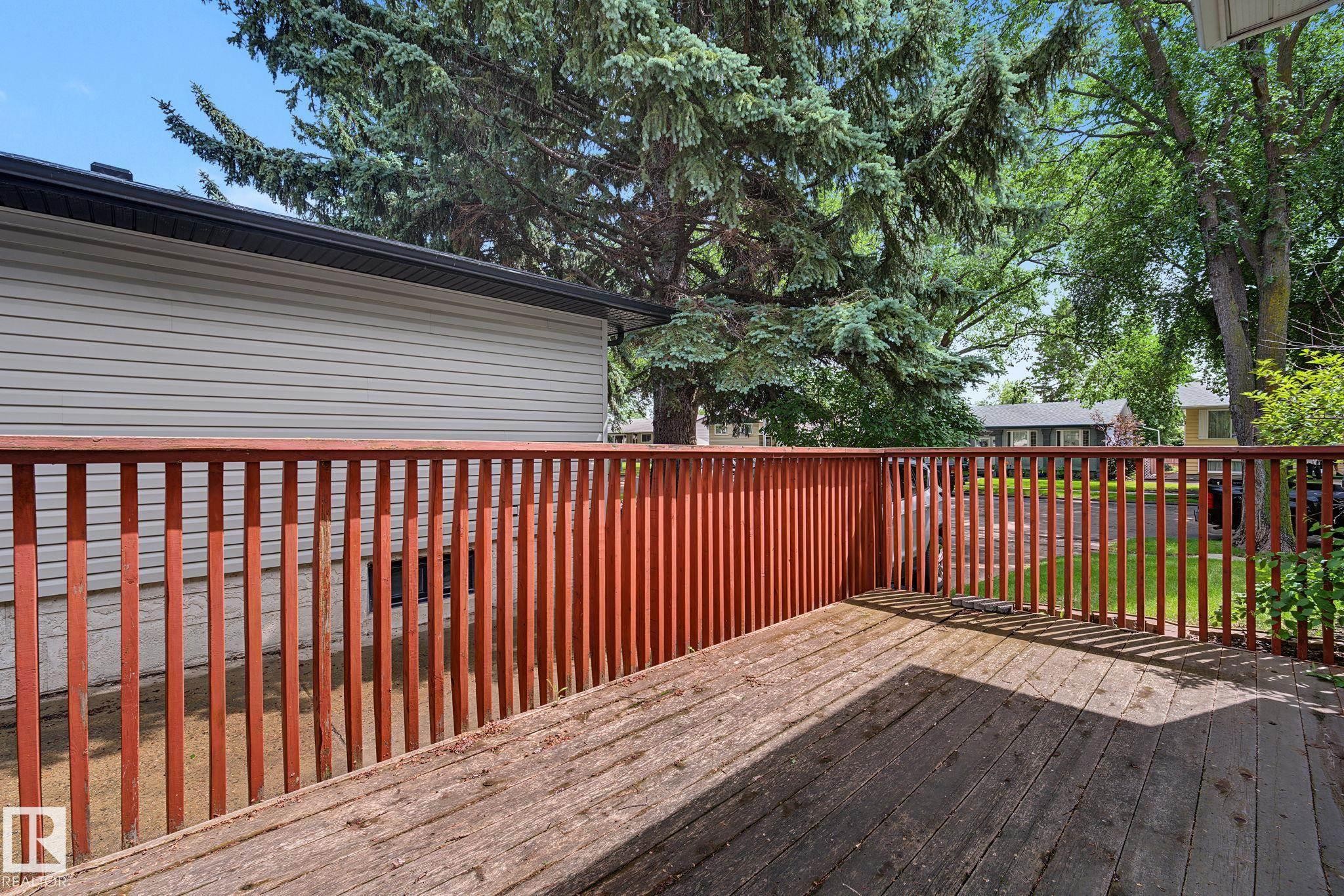 14703 65 Street Nw, Edmonton, AB - Outdoor With Deck Patio Veranda With Exterior