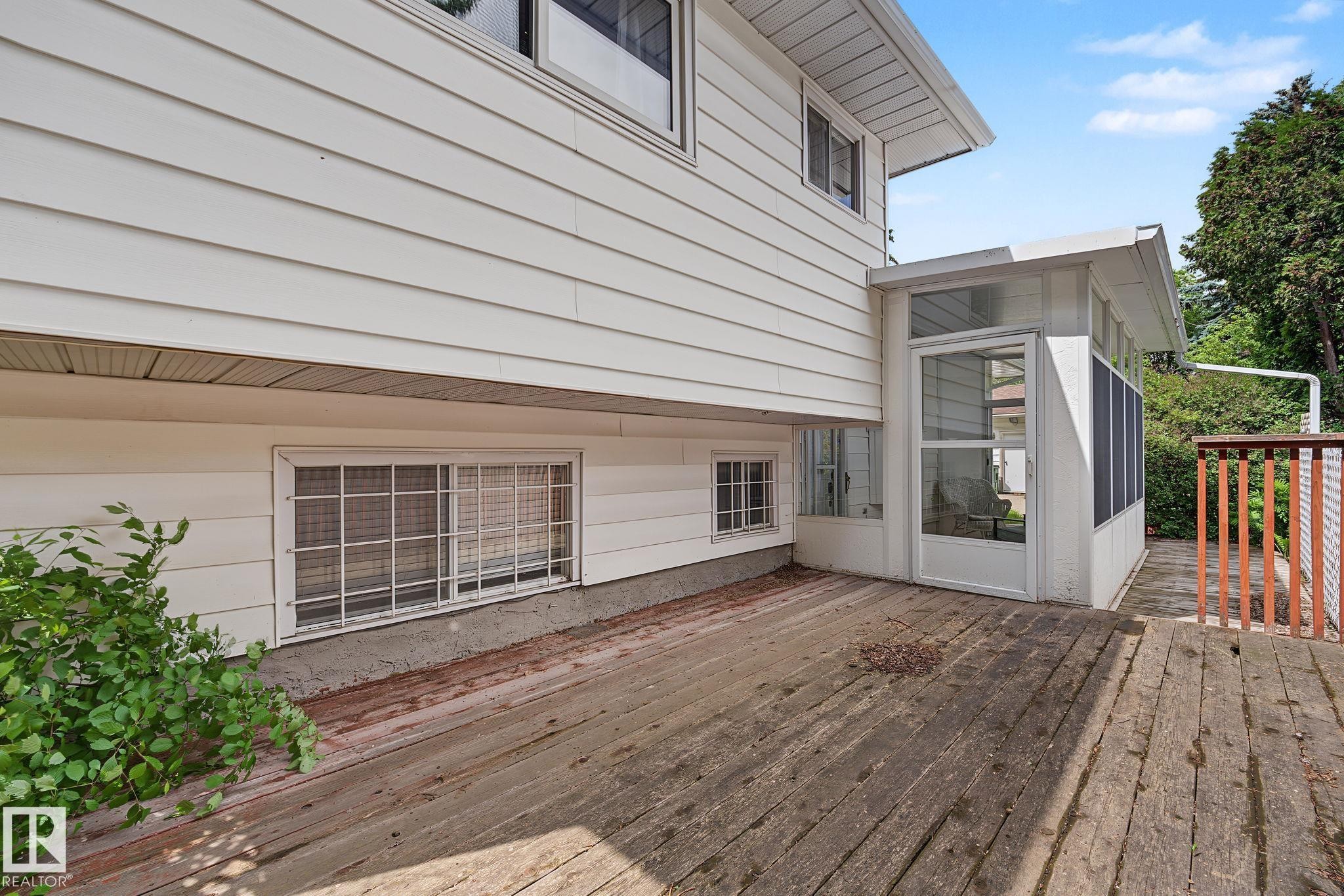 14703 65 Street Nw, Edmonton, AB - Outdoor With Deck Patio Veranda With Exterior