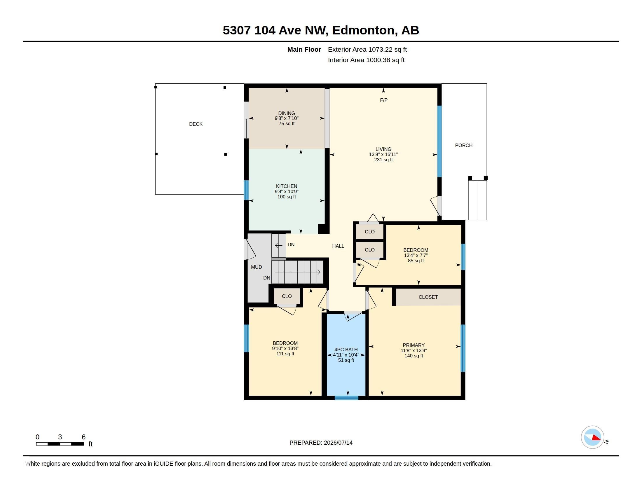 Floor plan - 5307 104 Avenue Nw, Edmonton, AB - Other