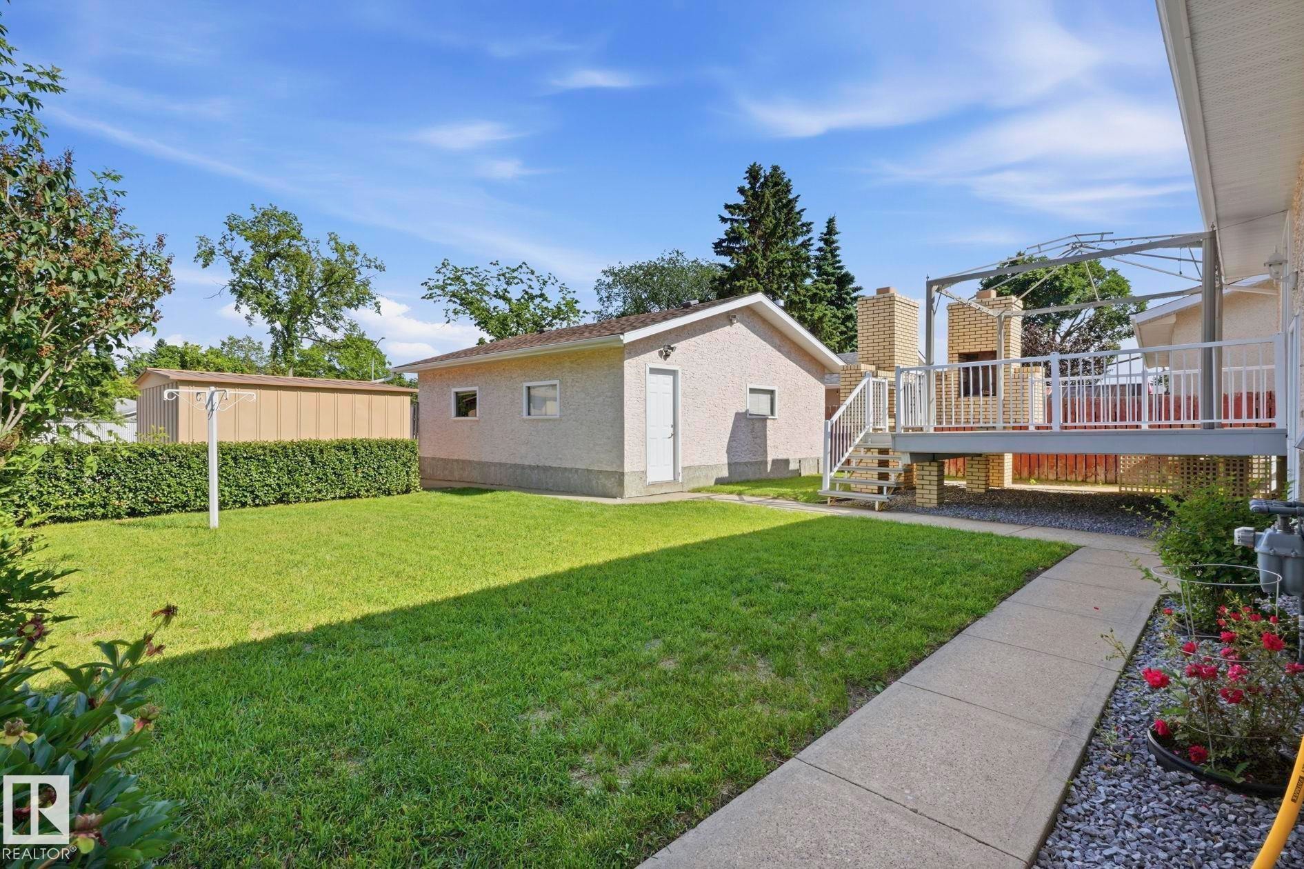 14511 83 Street Nw, Edmonton, AB - Outdoor With Deck Patio Veranda