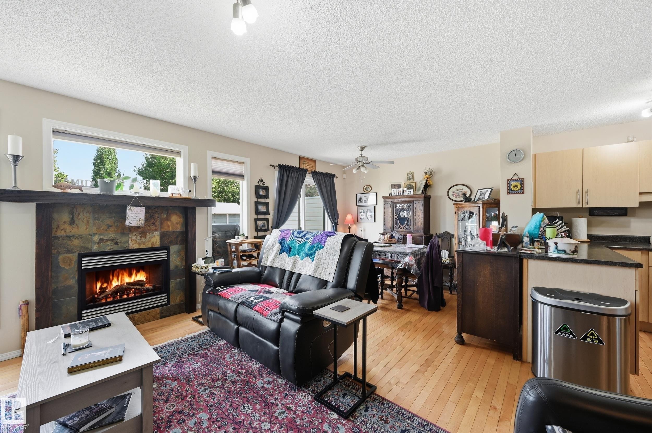 1867 119 Street Sw, Edmonton, AB - Indoor With Fireplace