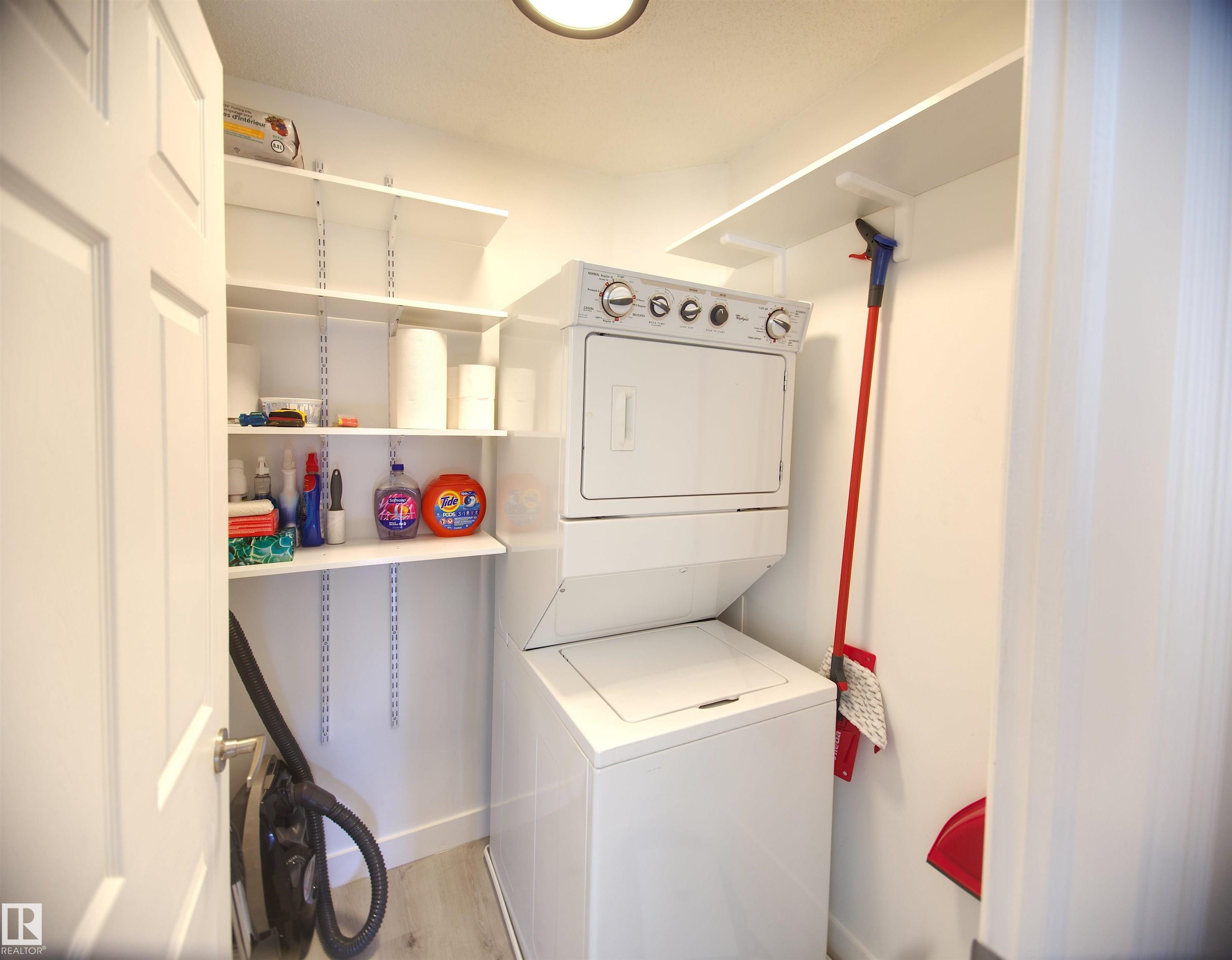 #409 4403 23 St Nw, Edmonton, AB - Indoor Photo Showing Laundry Room