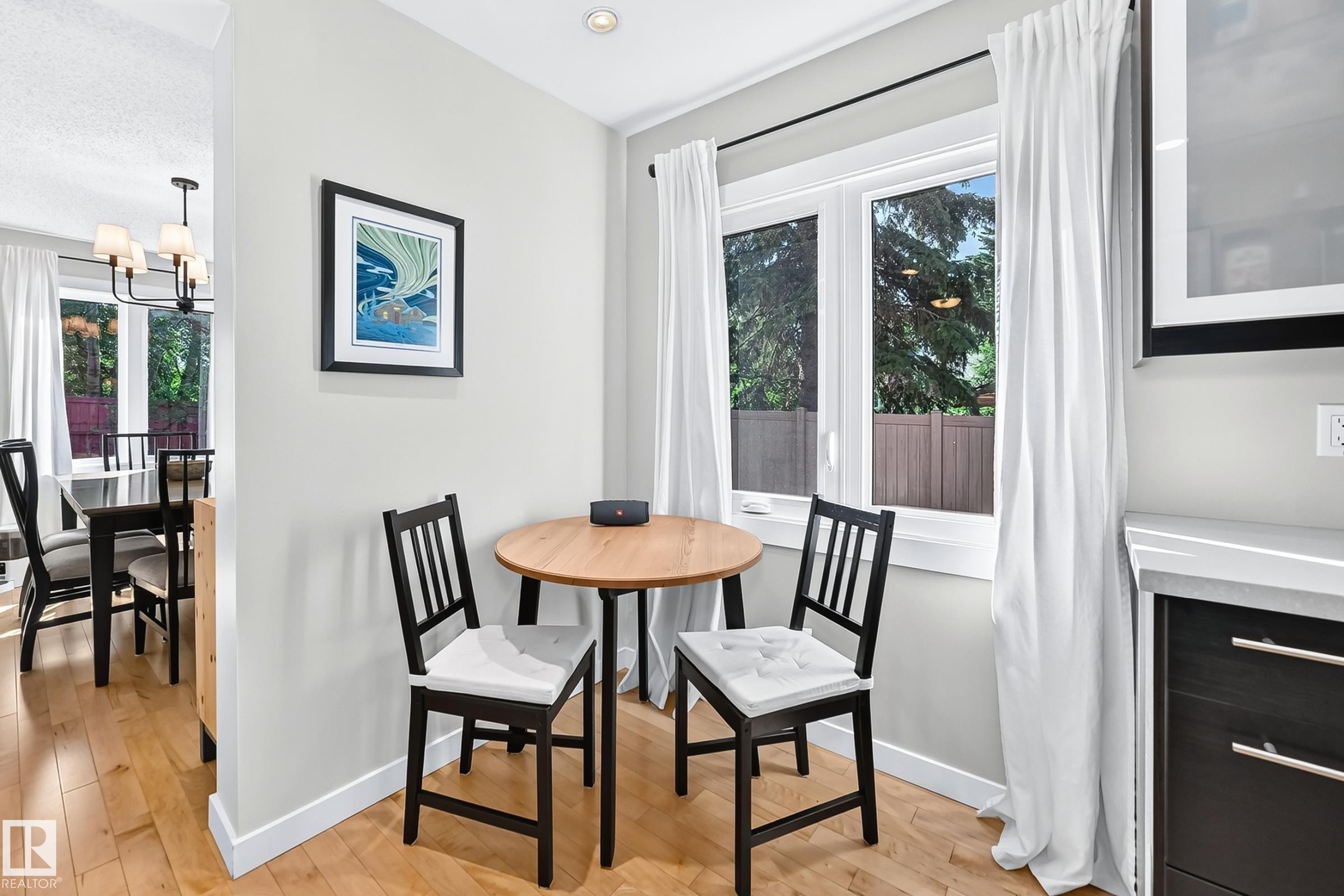 74 Lacombe Point(E), St. Albert, AB - Indoor Photo Showing Dining Room