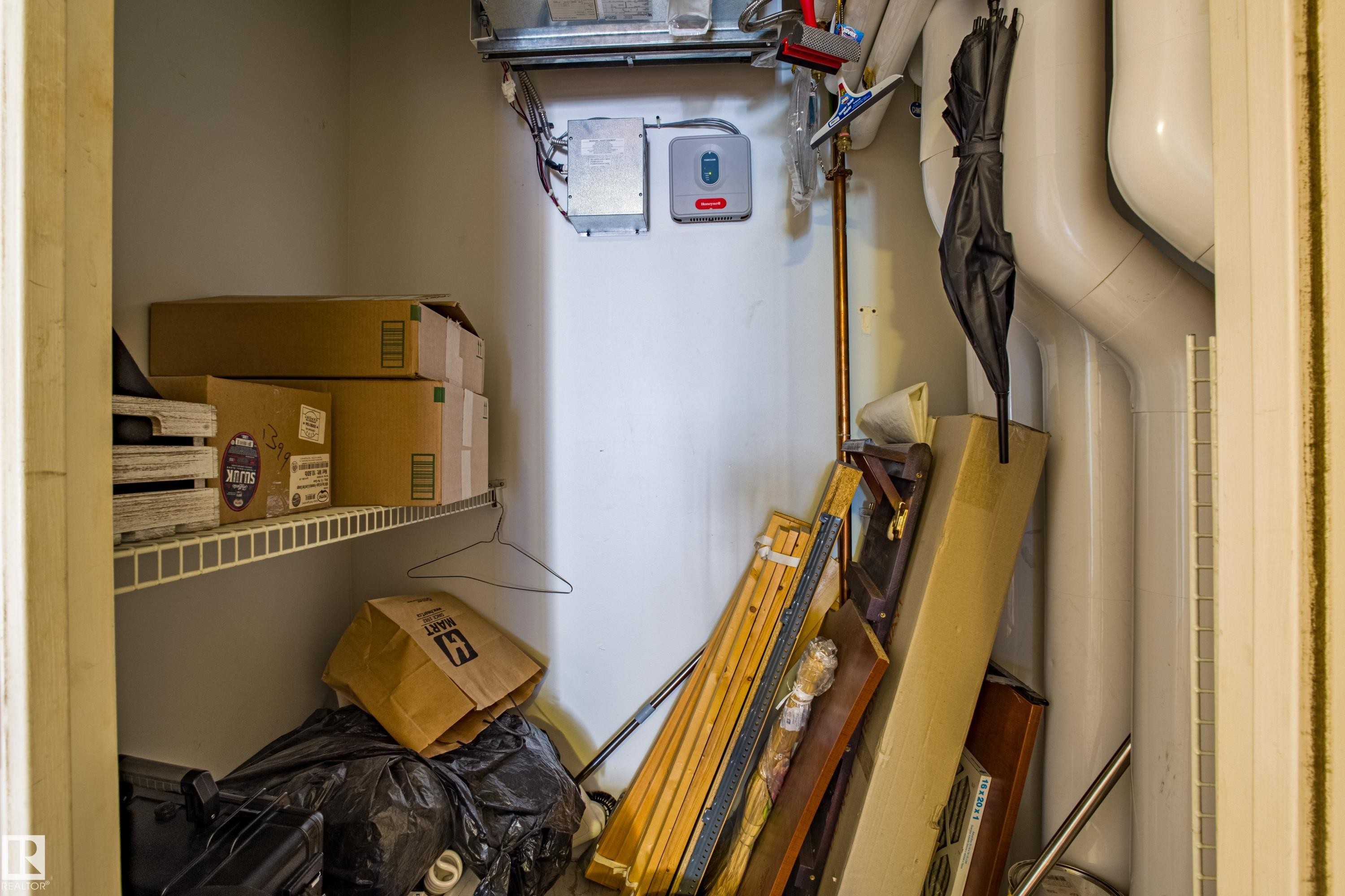 1703 12303 Jasper Avenue, Edmonton, AB - Indoor Photo Showing Basement