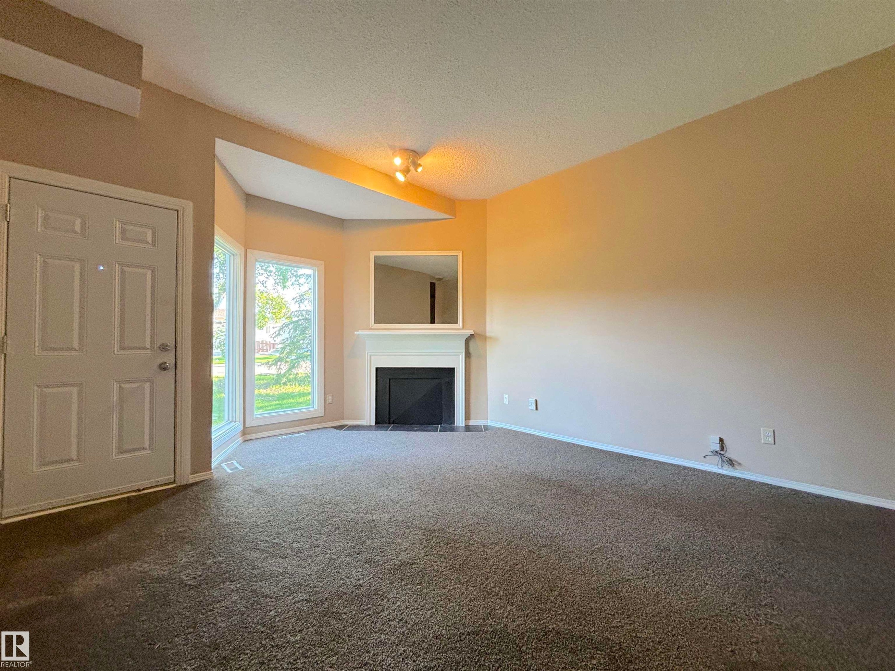 5955 40 Avenue Nw, Edmonton, AB - Indoor With Fireplace