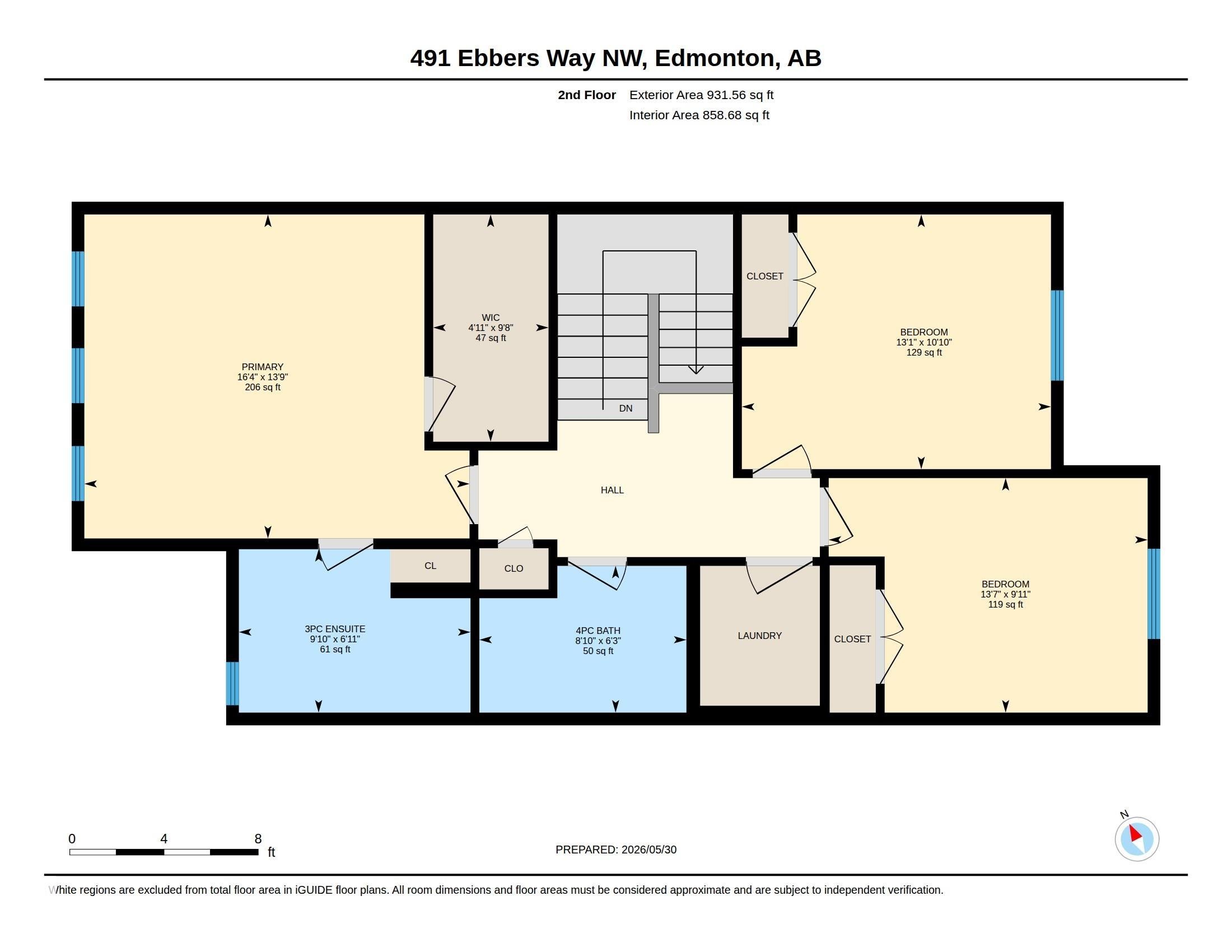 Floor plan - 491 Ebbers Way, Edmonton, AB