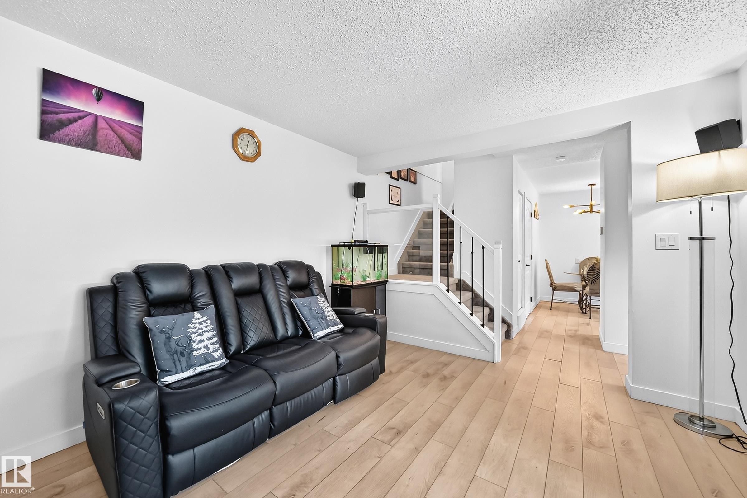 8033 27 Avenue Nw, Edmonton, AB - Indoor Photo Showing Living Room