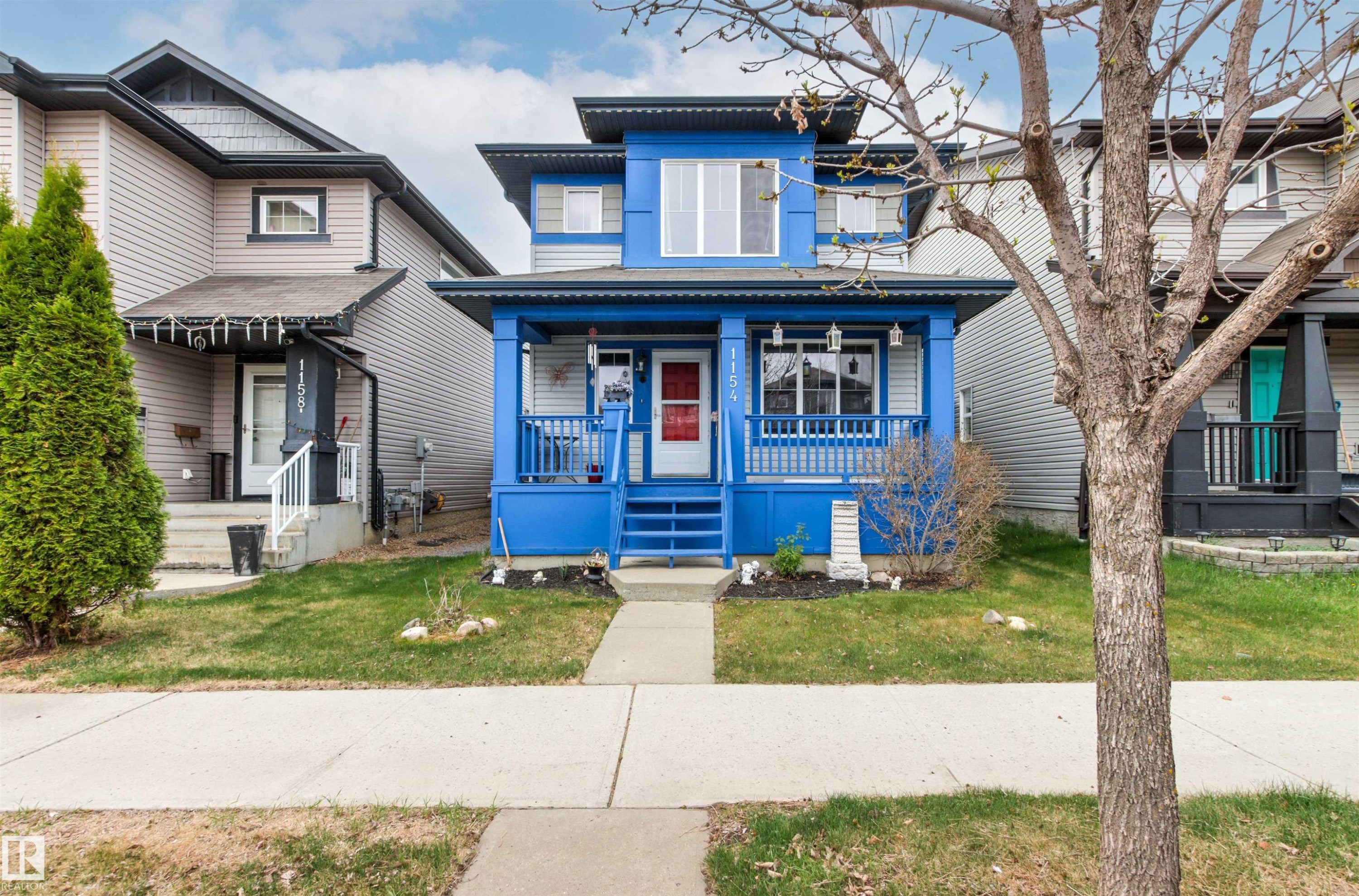 1154 35A Avenue Nw, Edmonton, AB - Outdoor With Deck Patio Veranda With Facade
