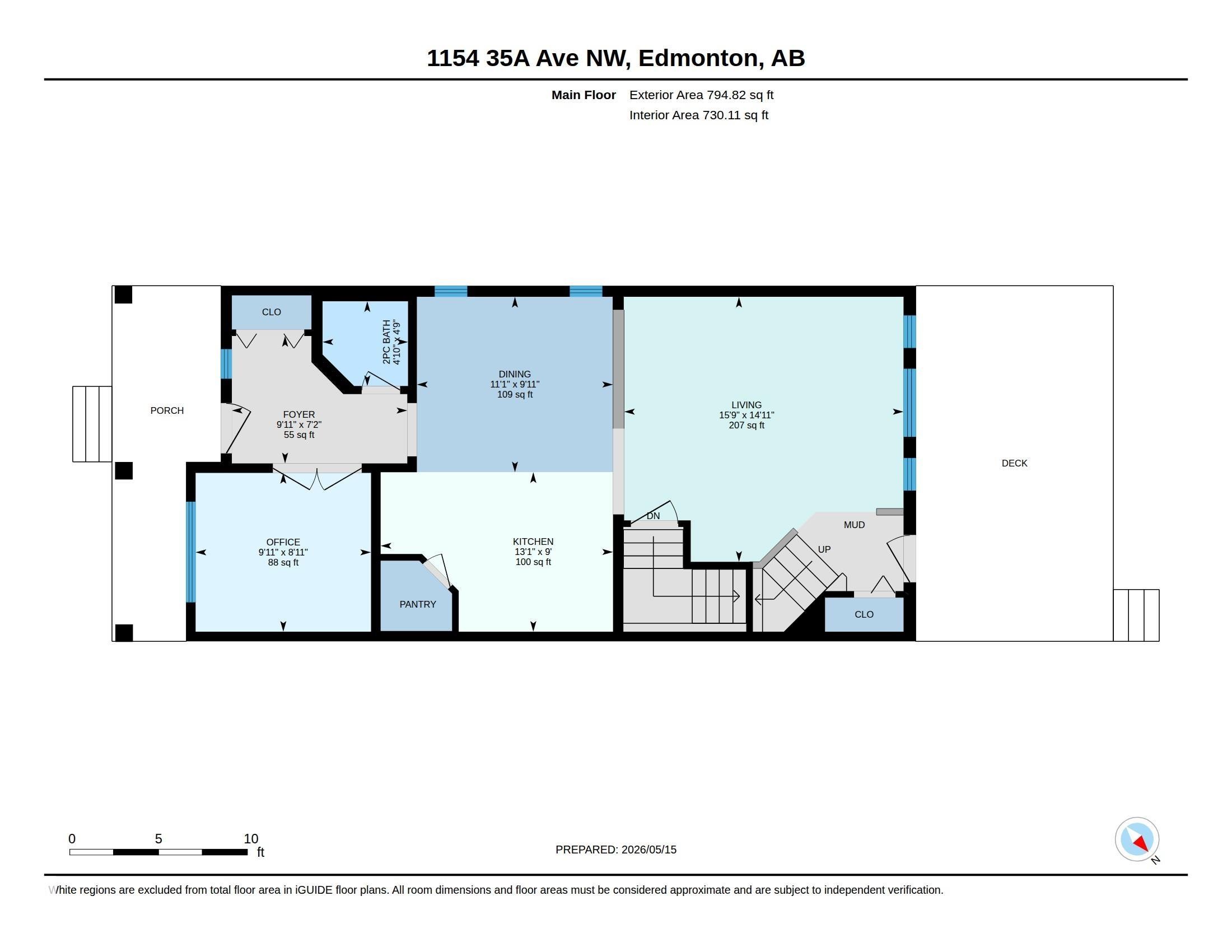 Floor plan - 1154 35A Avenue Nw, Edmonton, AB - Other