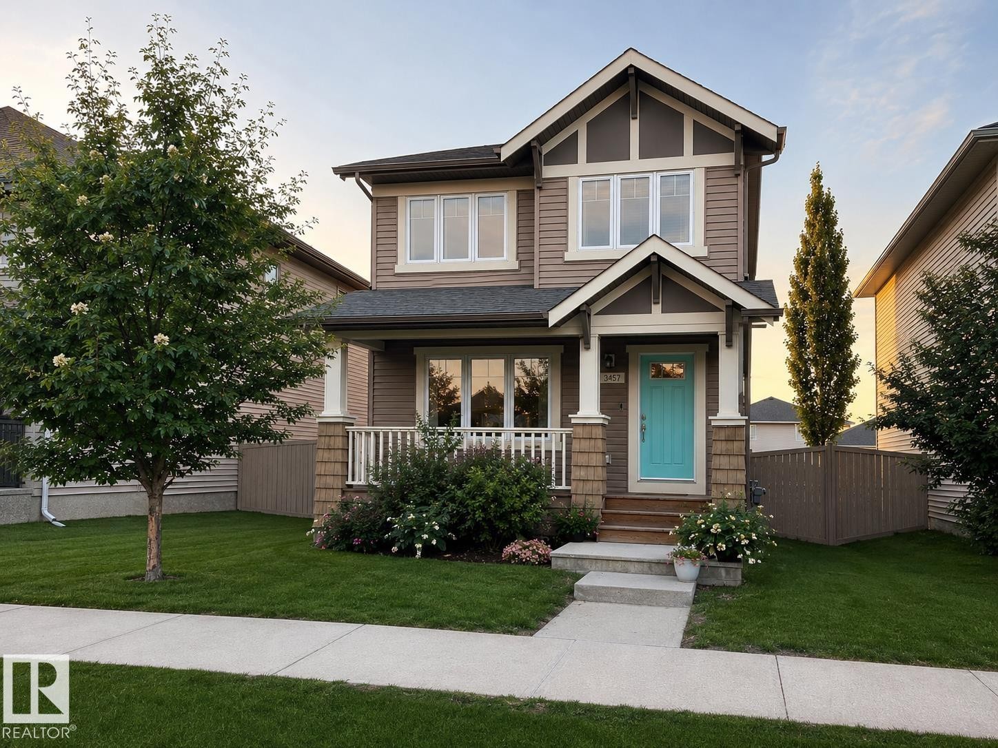 3457 Cutler Crescent Sw, Edmonton, AB - Outdoor With Deck Patio Veranda With Facade