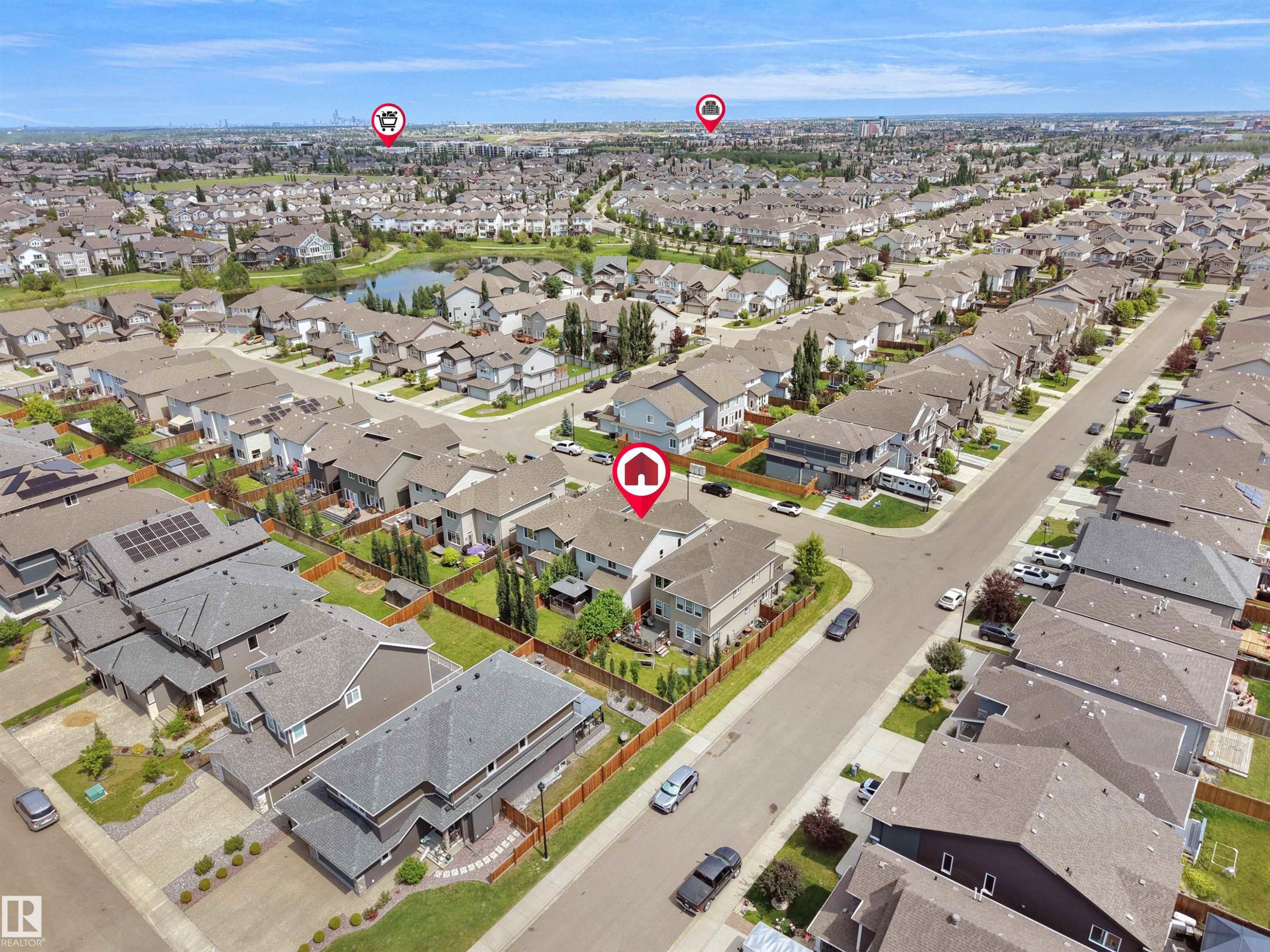 820 179 Street Sw, Edmonton, AB - Outdoor With View
