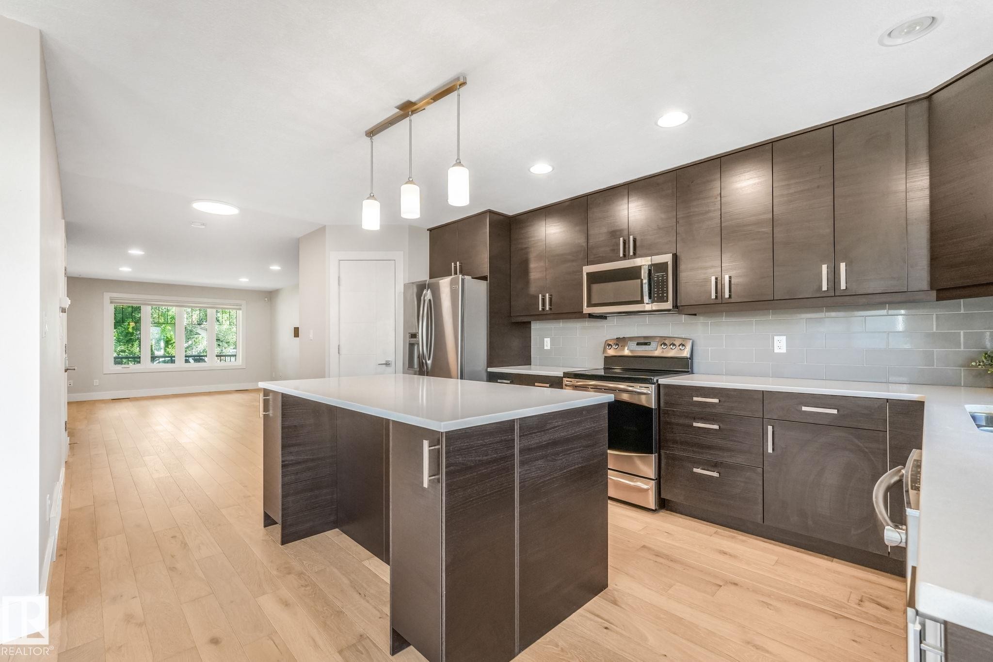 10433 70 Avenue Nw, Edmonton, AB - Indoor Photo Showing Kitchen With Upgraded Kitchen