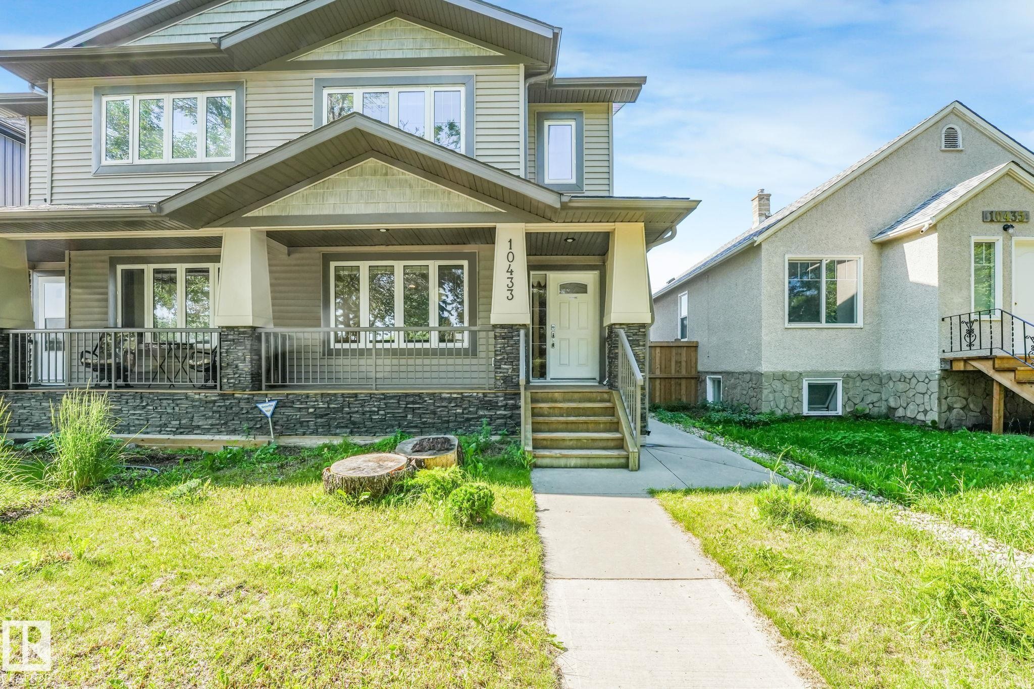 10433 70 Avenue Nw, Edmonton, AB - Outdoor With Deck Patio Veranda With Facade