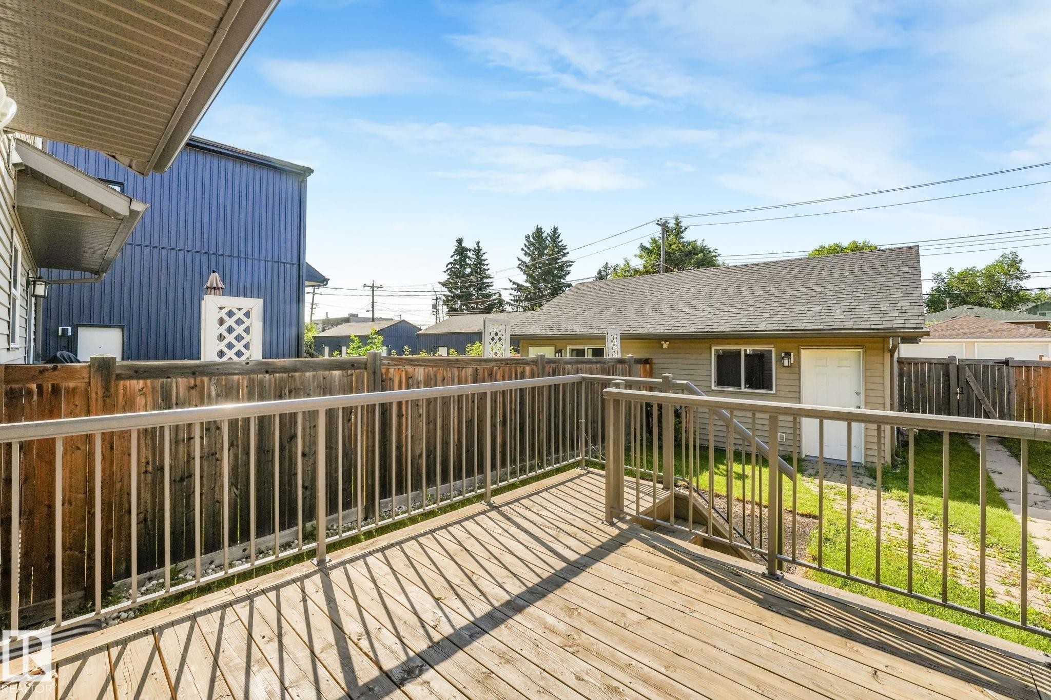 10433 70 Avenue Nw, Edmonton, AB - Outdoor With Deck Patio Veranda With Exterior