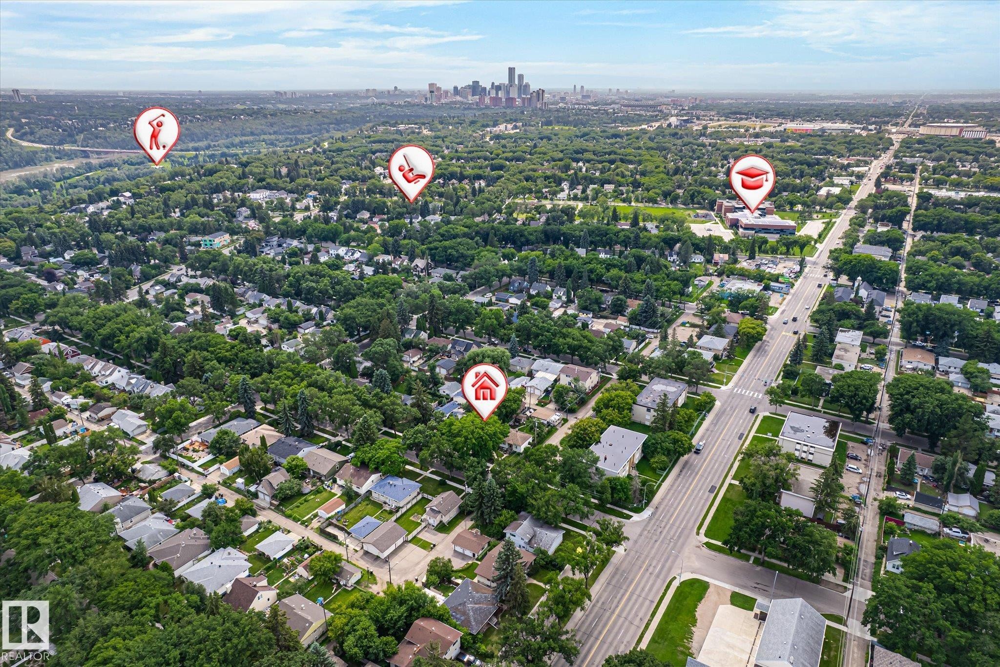 11322 56 Street Nw, Edmonton, AB - Outdoor With View