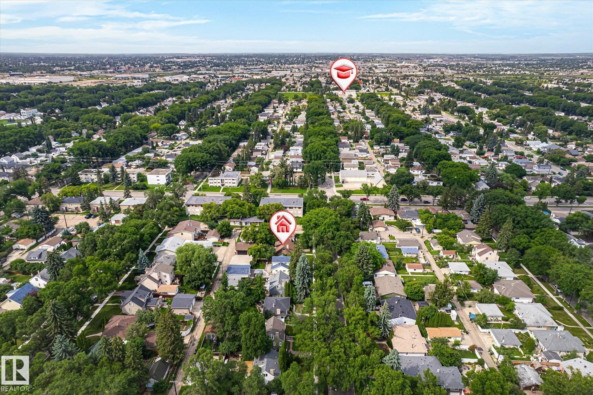 11322 56 Street Nw, Edmonton, AB - Outdoor With View