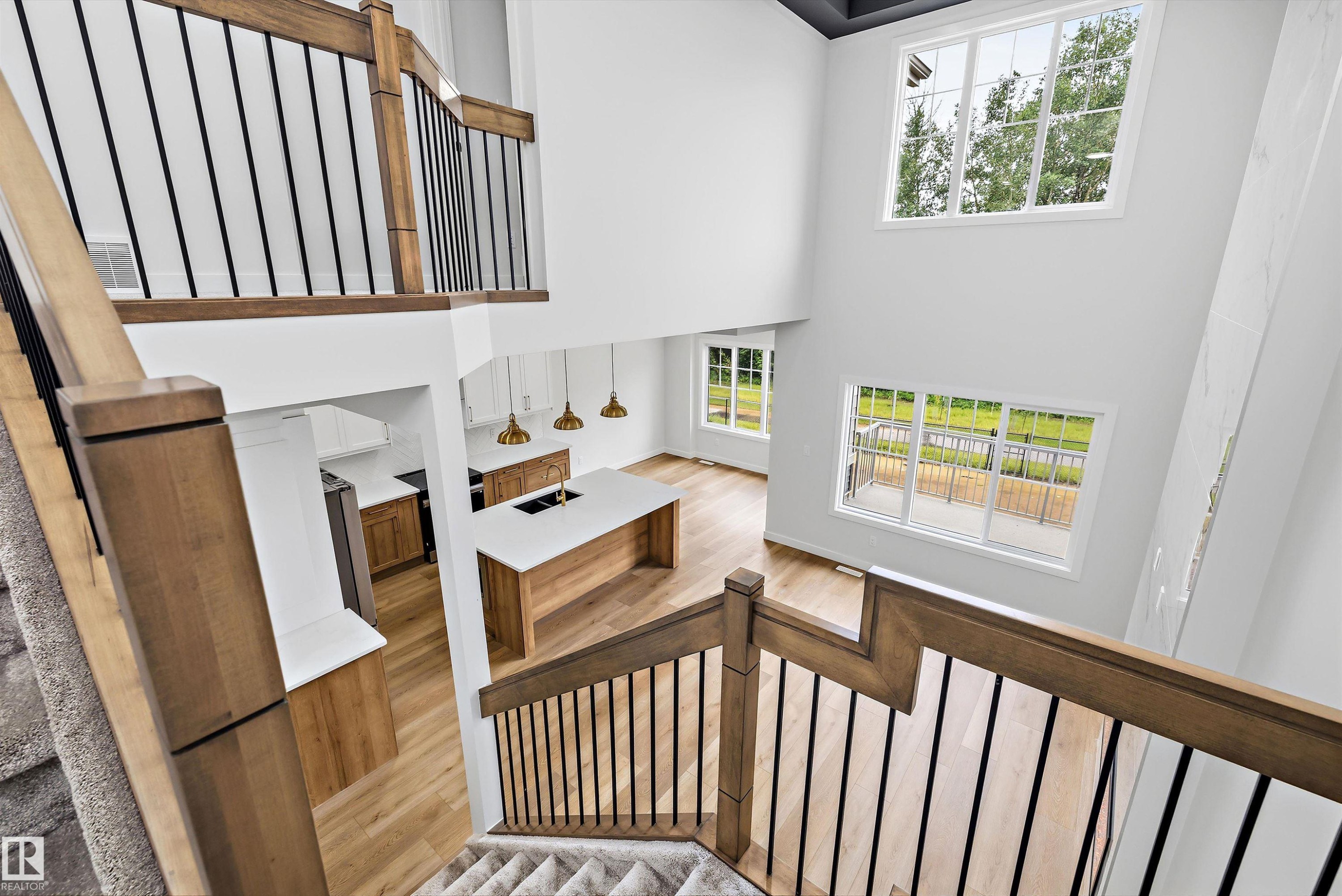 Stairs - 919 Elderberry Landing Nw, Edmonton, AB - Indoor Photo Showing Other Room