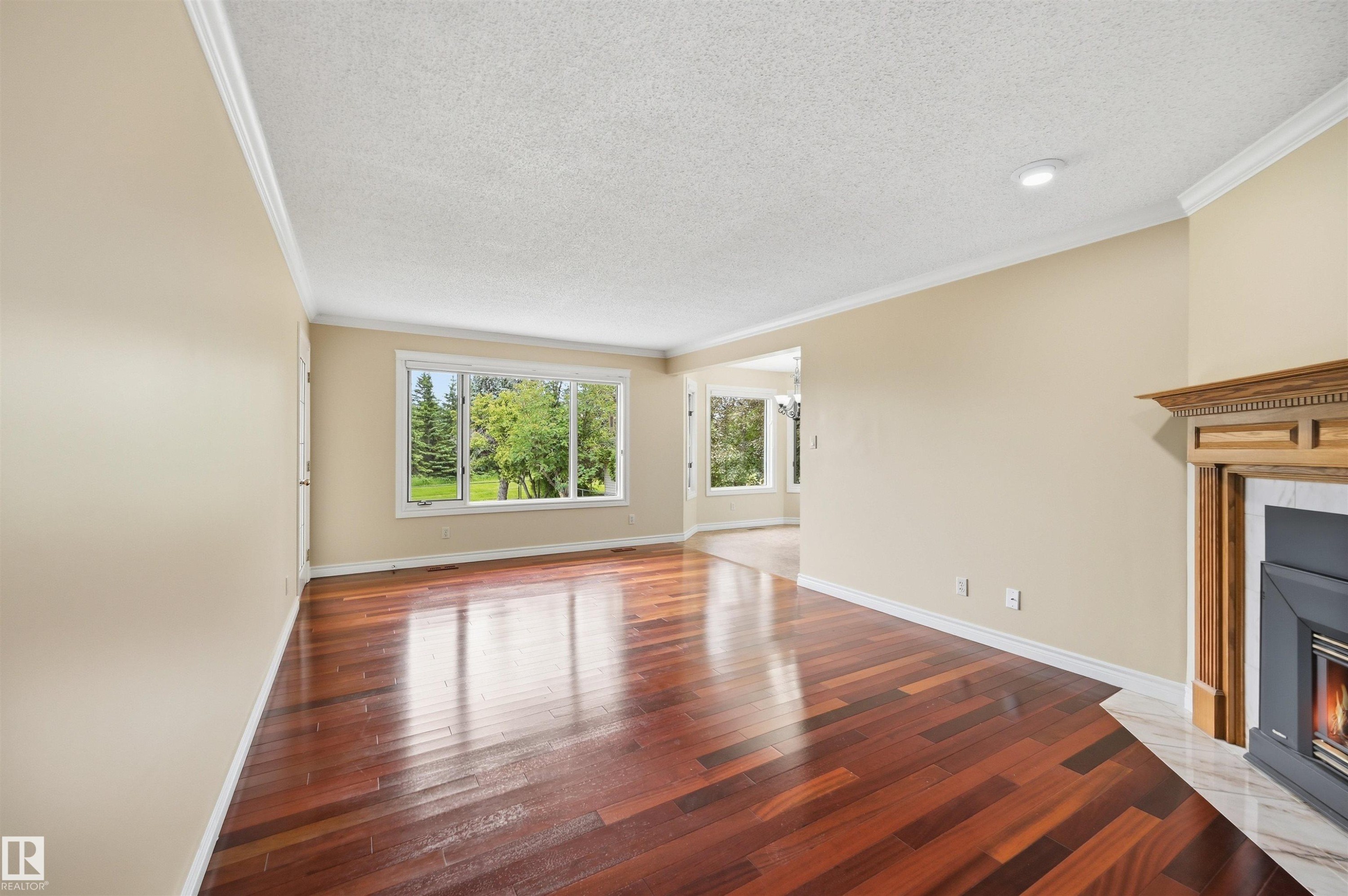 337 Twin Brooks Drive Nw, Edmonton, AB - Indoor With Fireplace