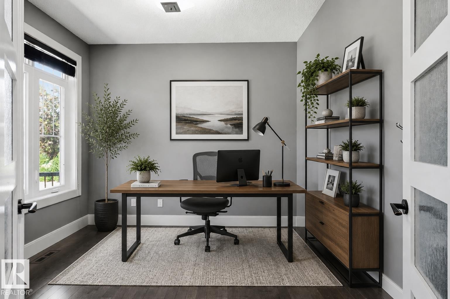 5216 Mullen Crest Nw, Edmonton, AB - Indoor Photo Showing Office