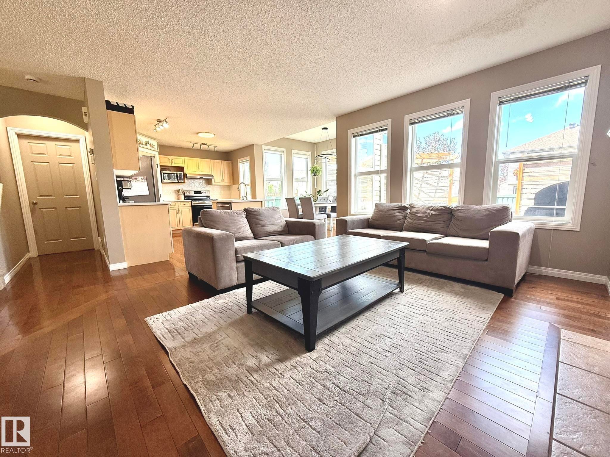 Living room - 1820 Robertson Crescent Sw, Edmonton, AB - Indoor Photo Showing Living Room