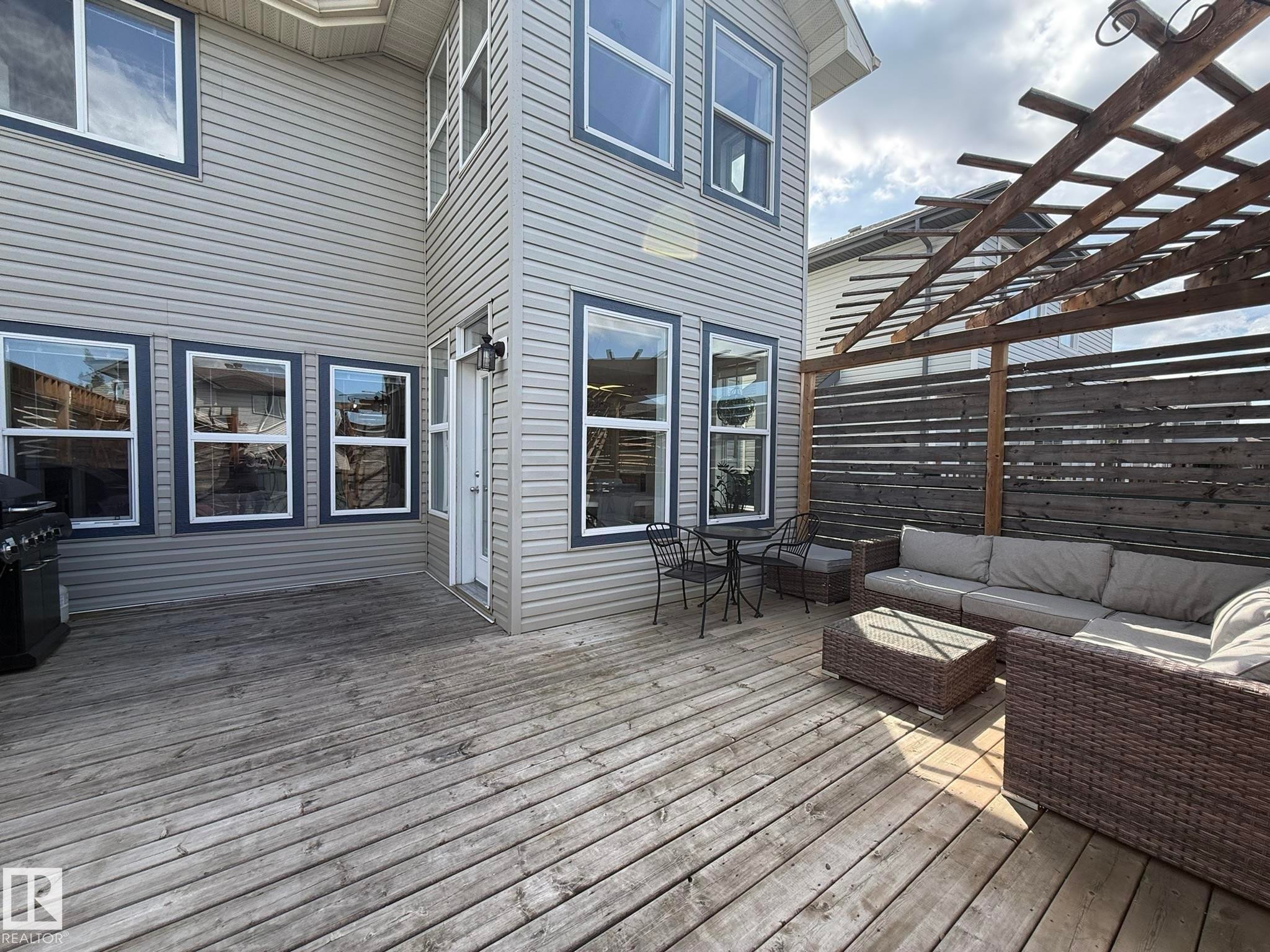 Deck - 1820 Robertson Crescent Sw, Edmonton, AB - Outdoor With Deck Patio Veranda With Exterior