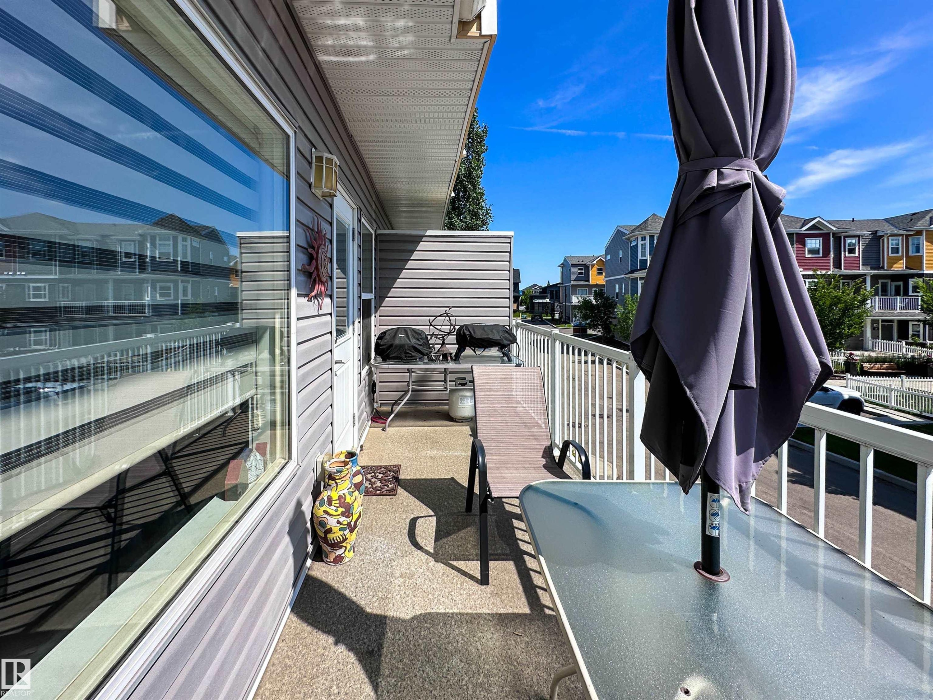 #11 150 Everitt Dr, St. Albert, AB - Outdoor With Fireplace