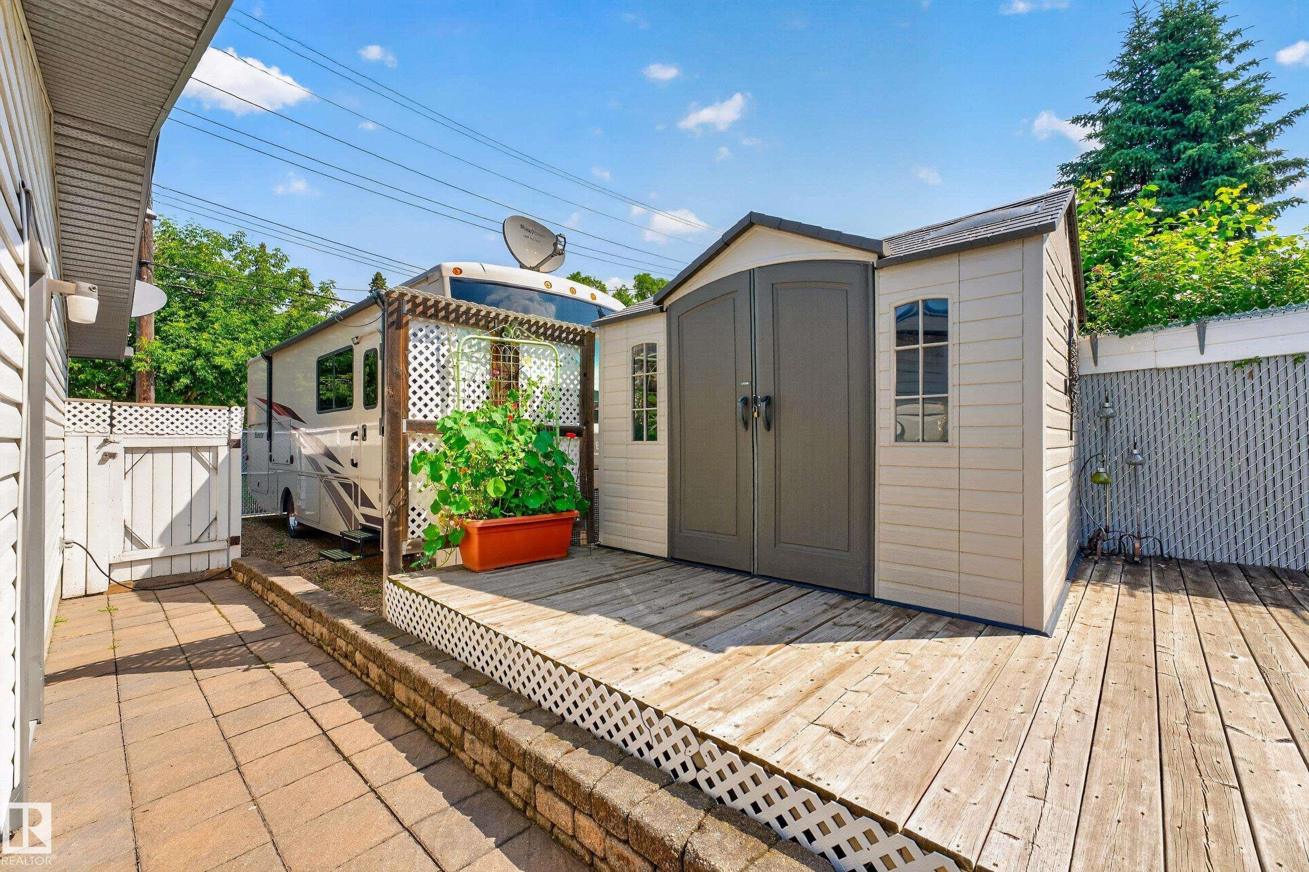 6716 101A Avenue Nw, Edmonton, AB - Outdoor With Deck Patio Veranda With Exterior