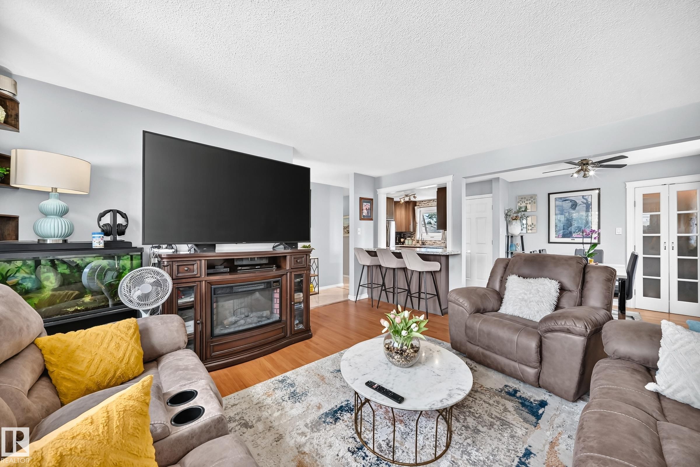 13815 62 Street Nw, Edmonton, AB - Indoor Photo Showing Living Room