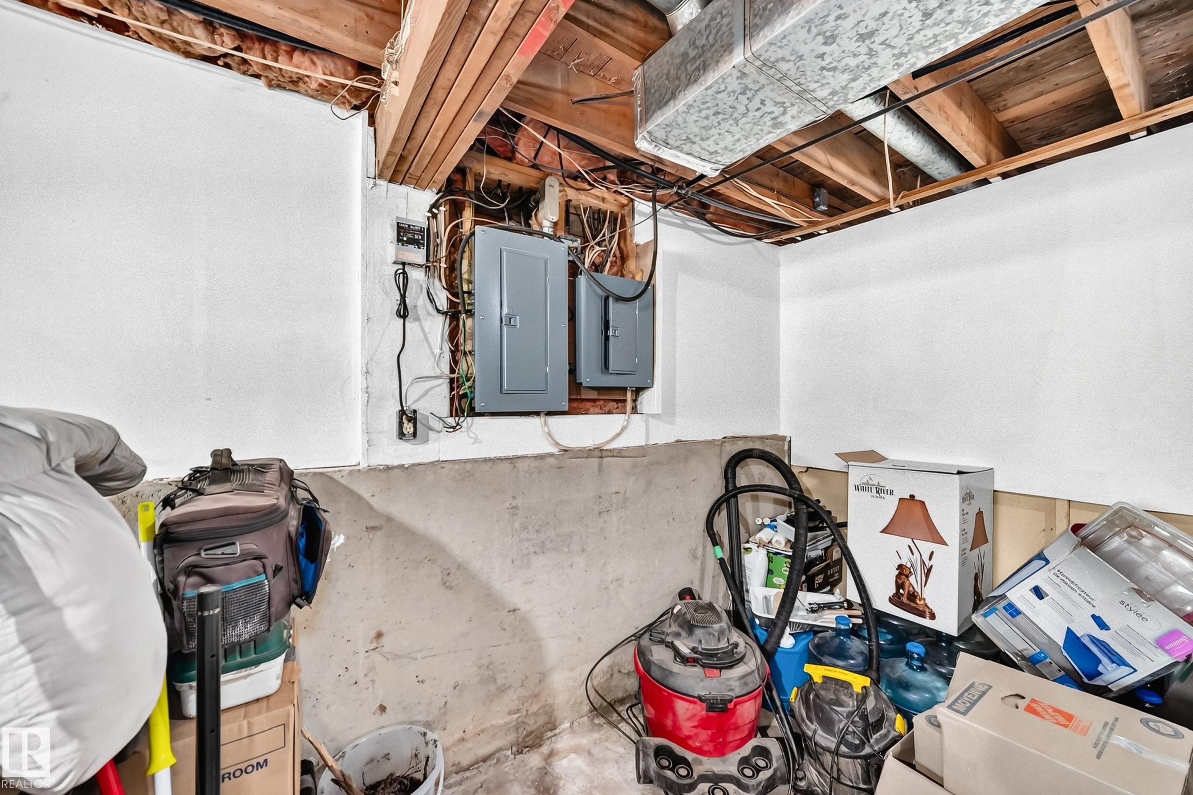 8 Fourth Street, Duffield, AB - Indoor Photo Showing Basement