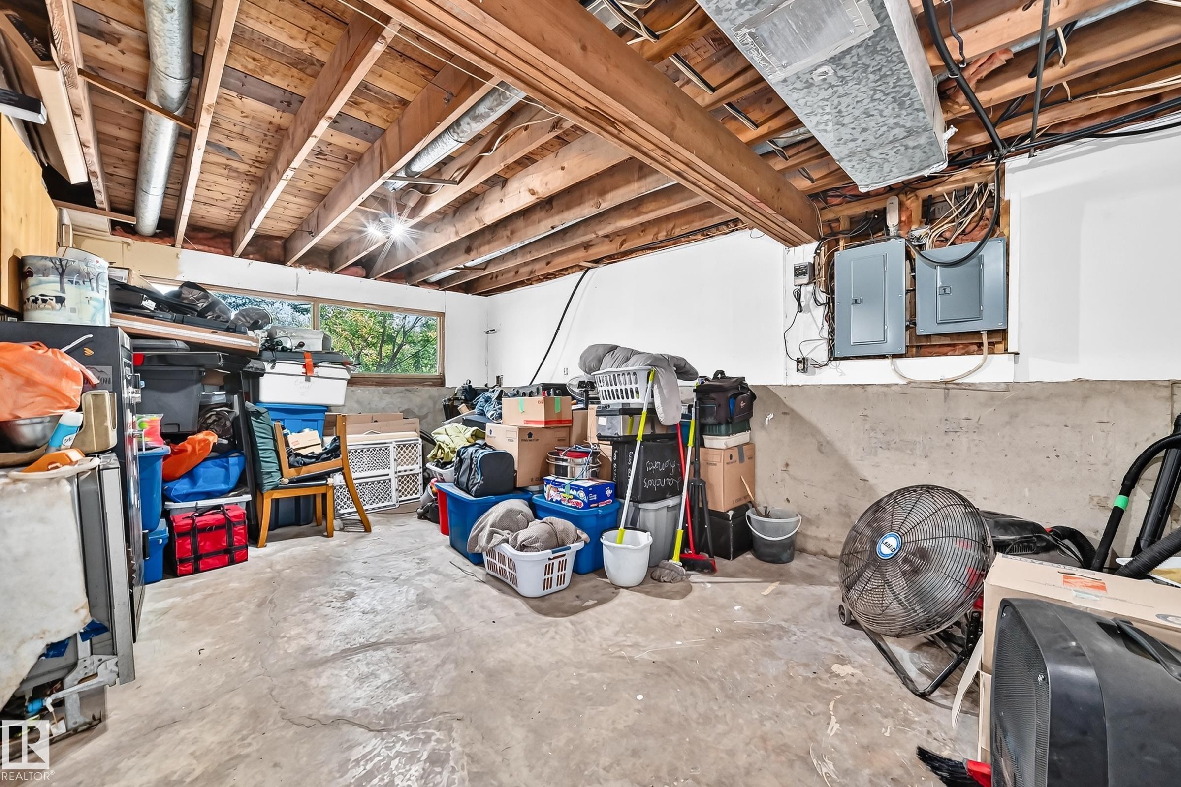 8 Fourth Street, Duffield, AB - Indoor Photo Showing Basement