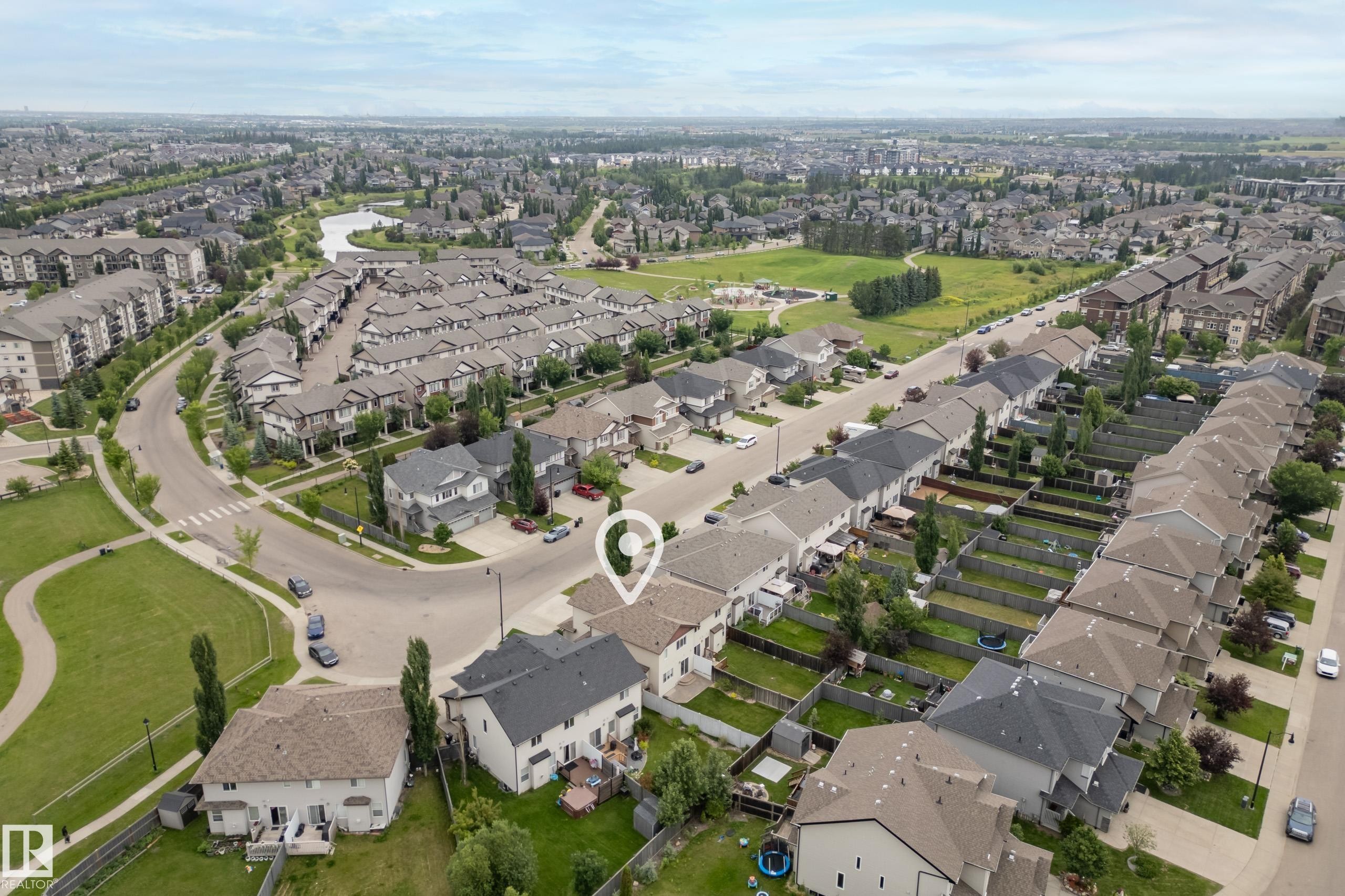 1715 Cunningham Way Sw, Edmonton, AB - Outdoor With View