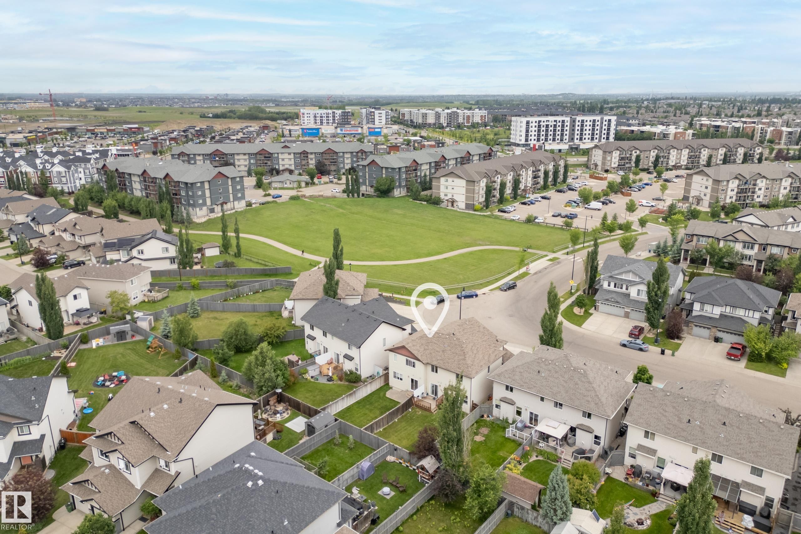 1715 Cunningham Way Sw, Edmonton, AB - Outdoor With View