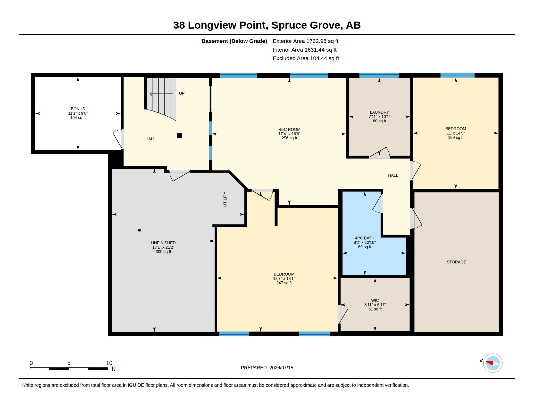 Floor plan - 38 Longview Point(E), Spruce Grove, AB - Other