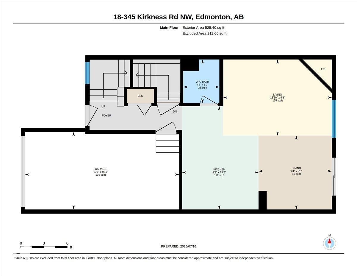 Floor plan - #18 345 Kirkness Rd Nw, Edmonton, AB - Other