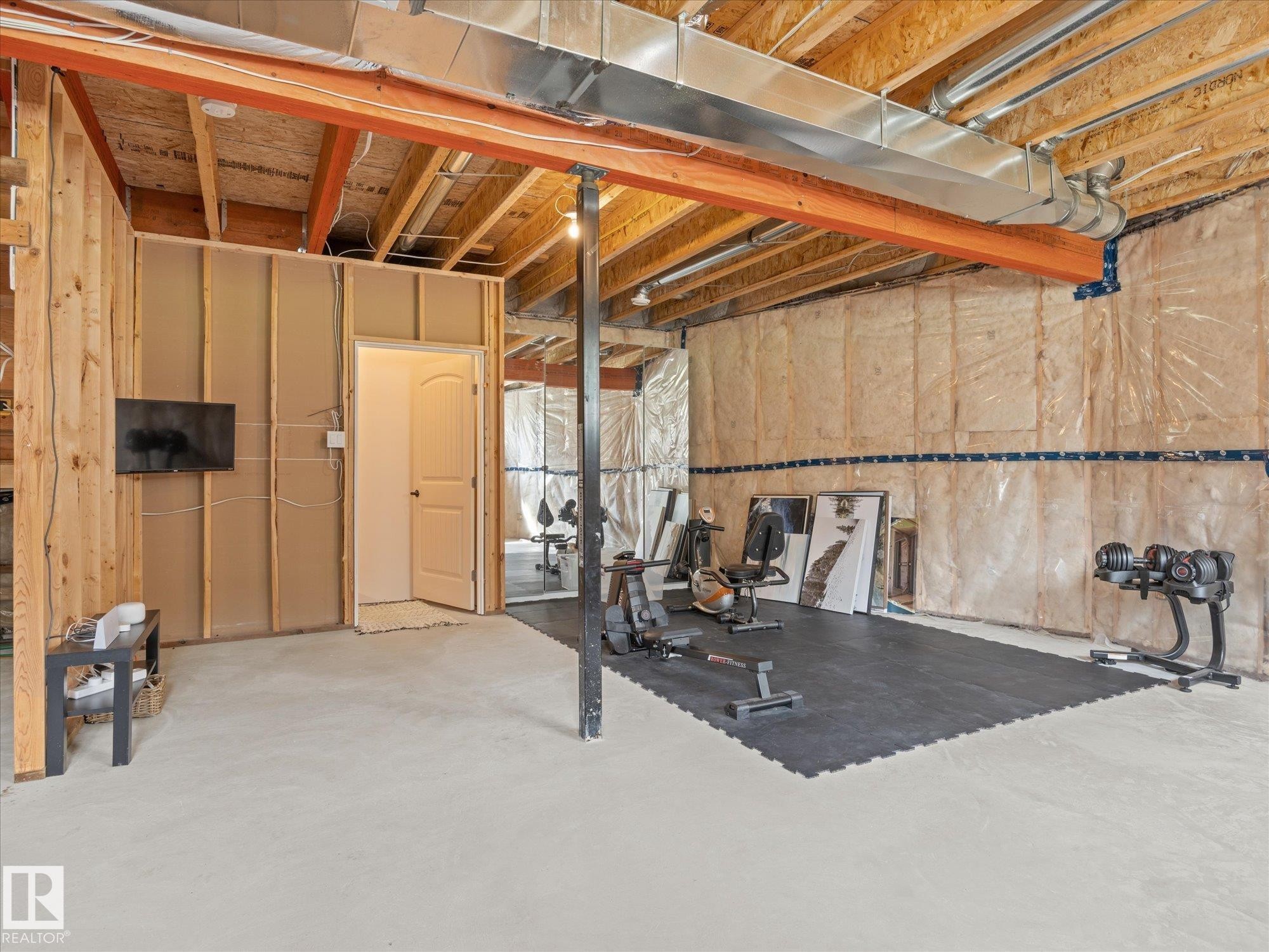 #90 50047 Rge Rd 244, Rural Leduc County, AB - Indoor Photo Showing Basement