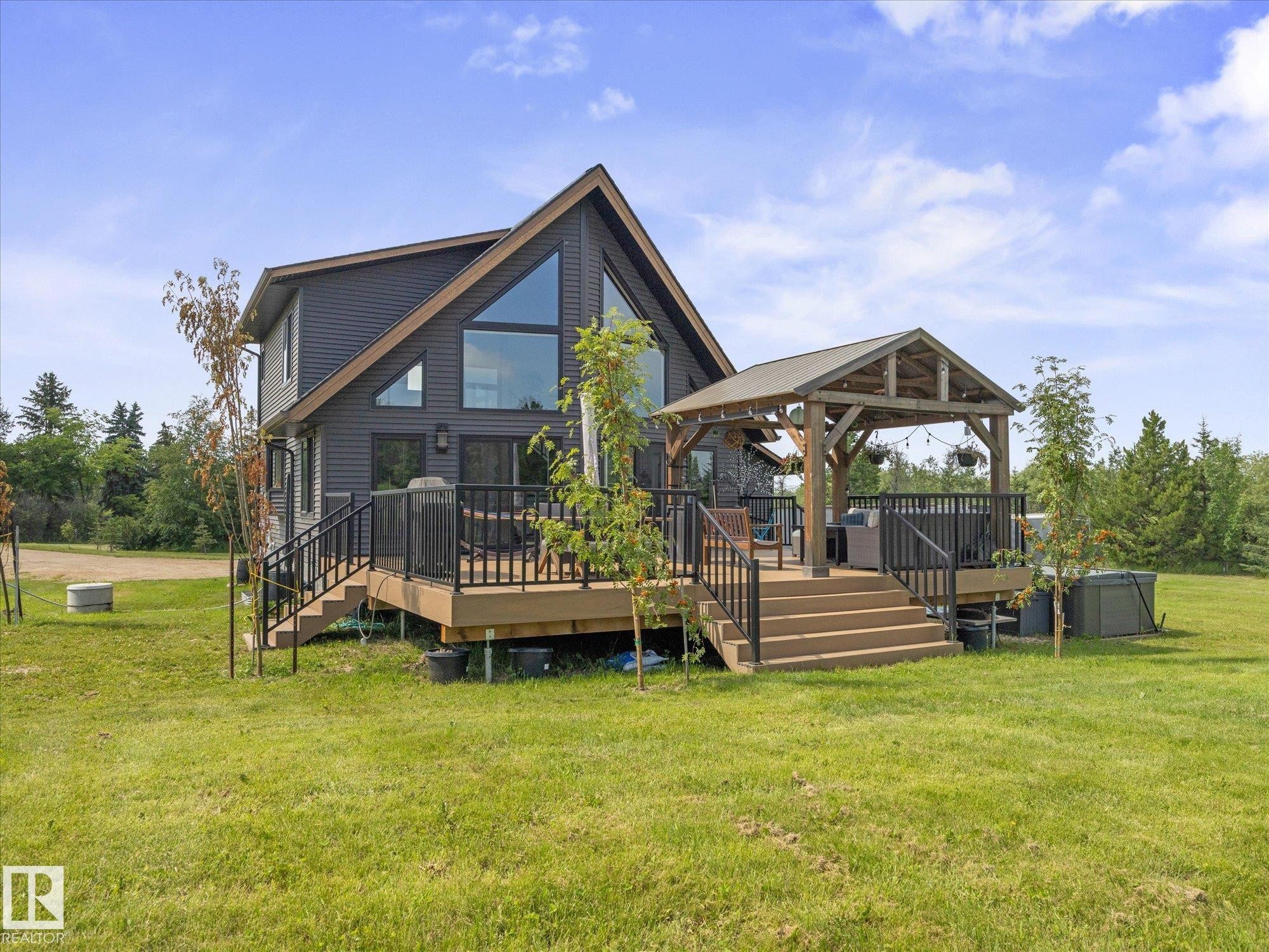 #90 50047 Rge Rd 244, Rural Leduc County, AB - Outdoor With Deck Patio Veranda