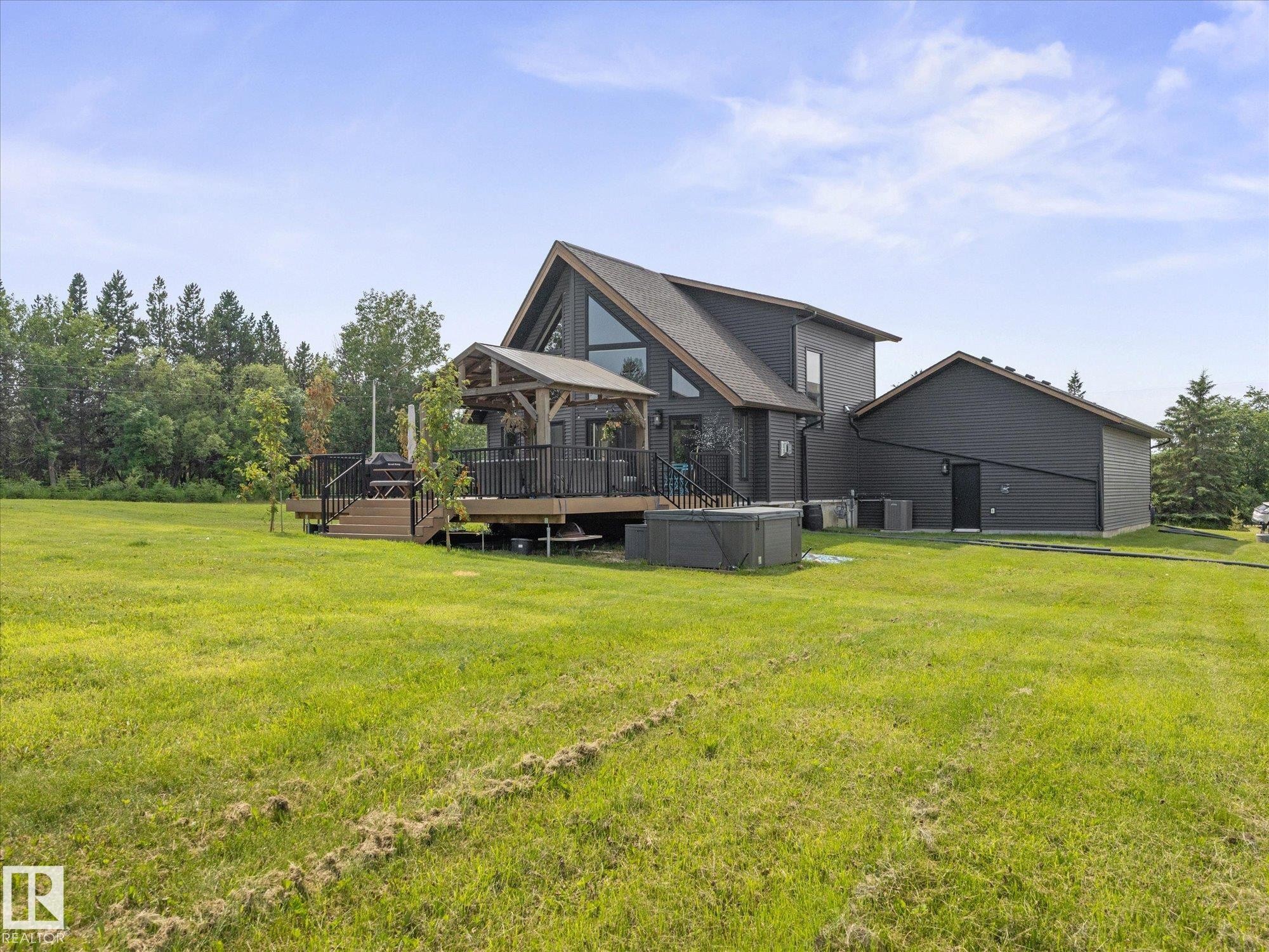 #90 50047 Rge Rd 244, Rural Leduc County, AB - Outdoor With Deck Patio Veranda