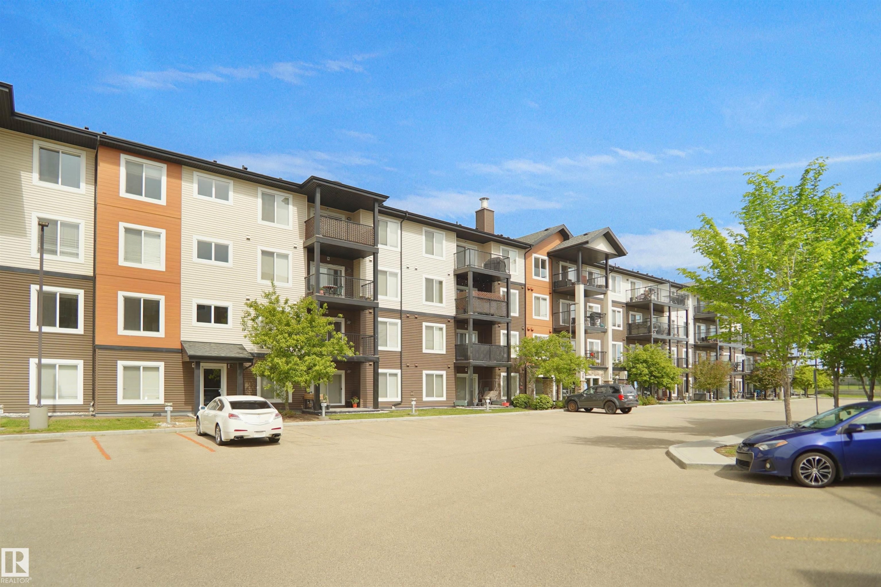 #202 142 Ebbers Bv Nw, Edmonton, AB - Outdoor With Balcony With Facade