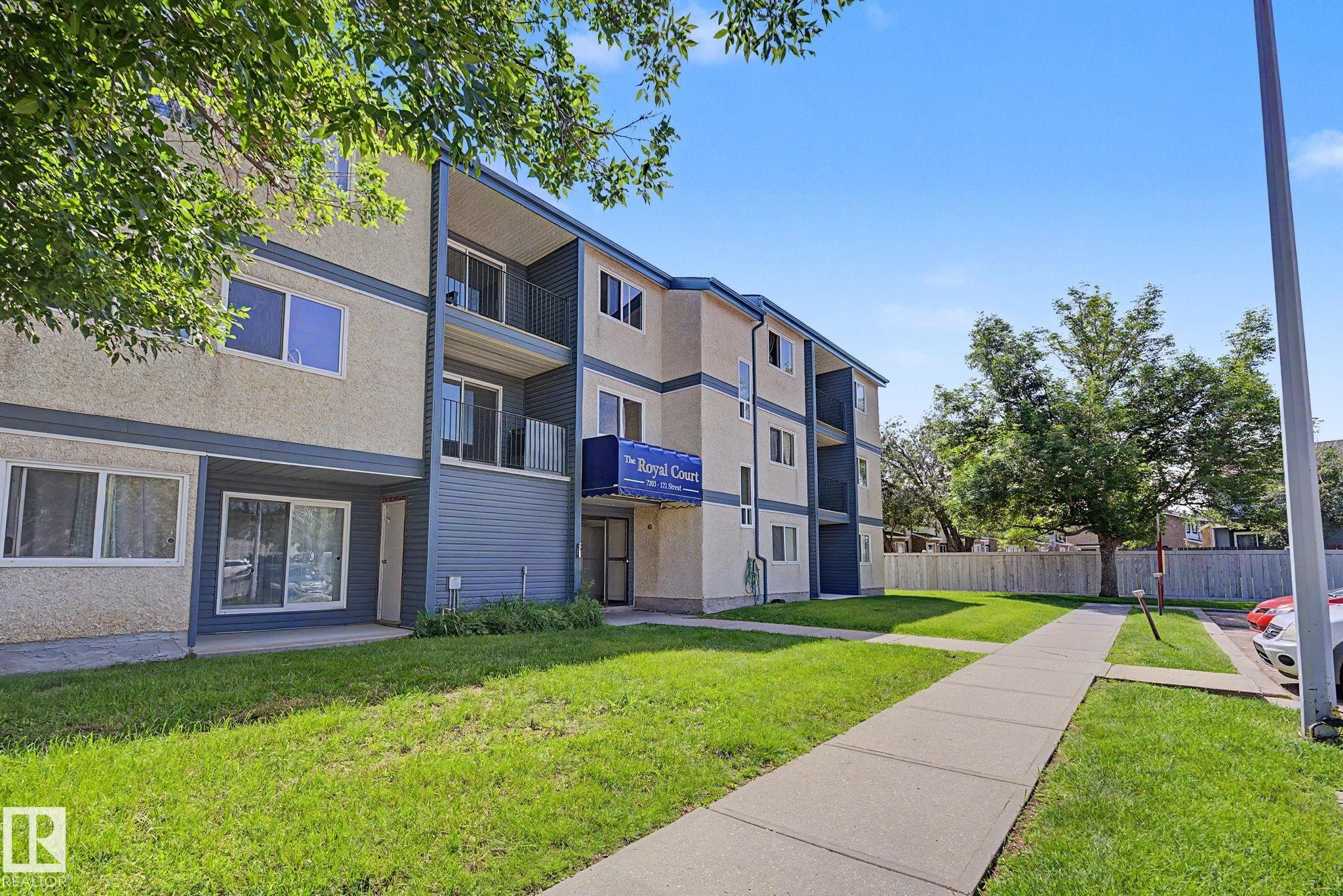 #101 7203 171 St Nw, Edmonton, AB - Outdoor