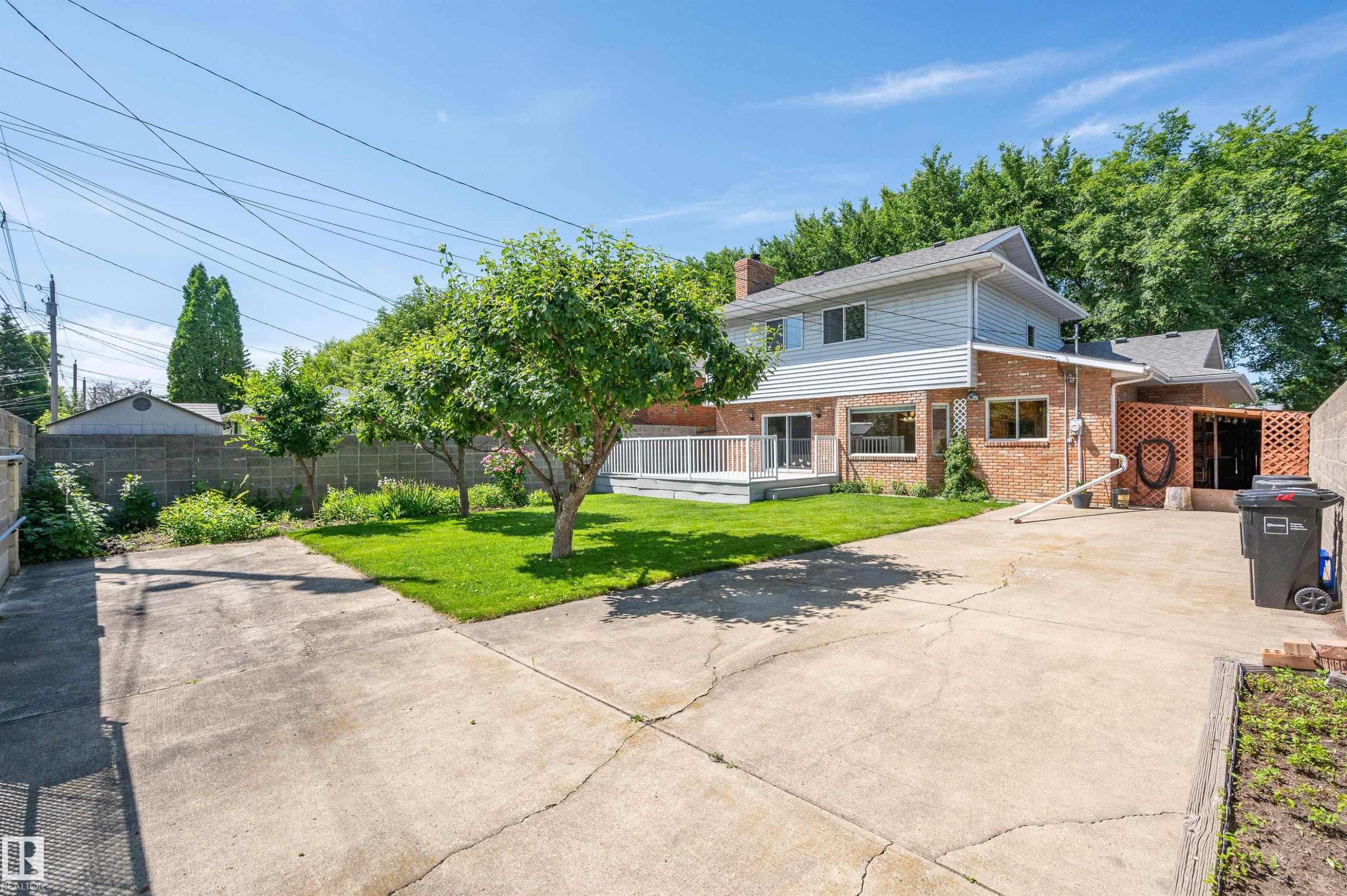 10155 74 Street Nw, Edmonton, AB - Outdoor With Deck Patio Veranda