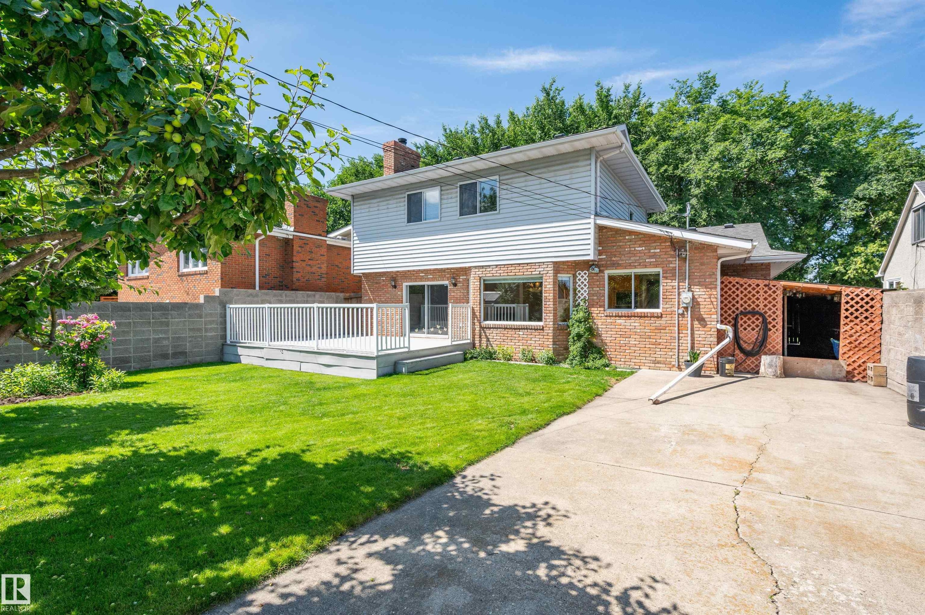 10155 74 Street Nw, Edmonton, AB - Outdoor With Deck Patio Veranda