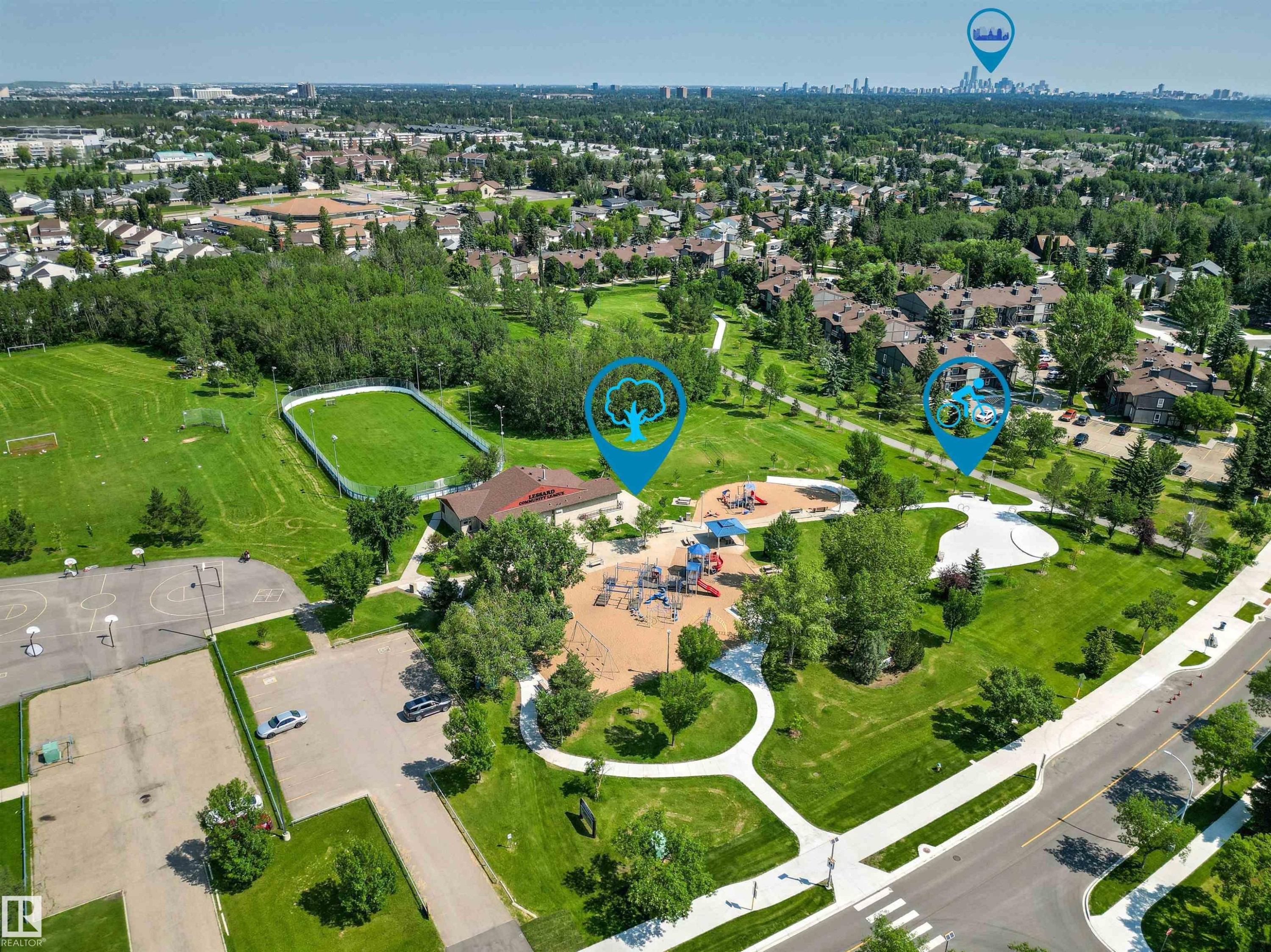 17532 55 Avenue Nw, Edmonton, AB - Outdoor With View